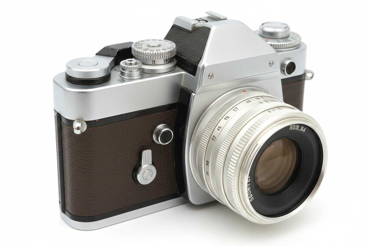 Analoge kameraer selges som beskrevet