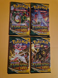 Komplett Evolving Skies artset med 4 forskjellige booster designs