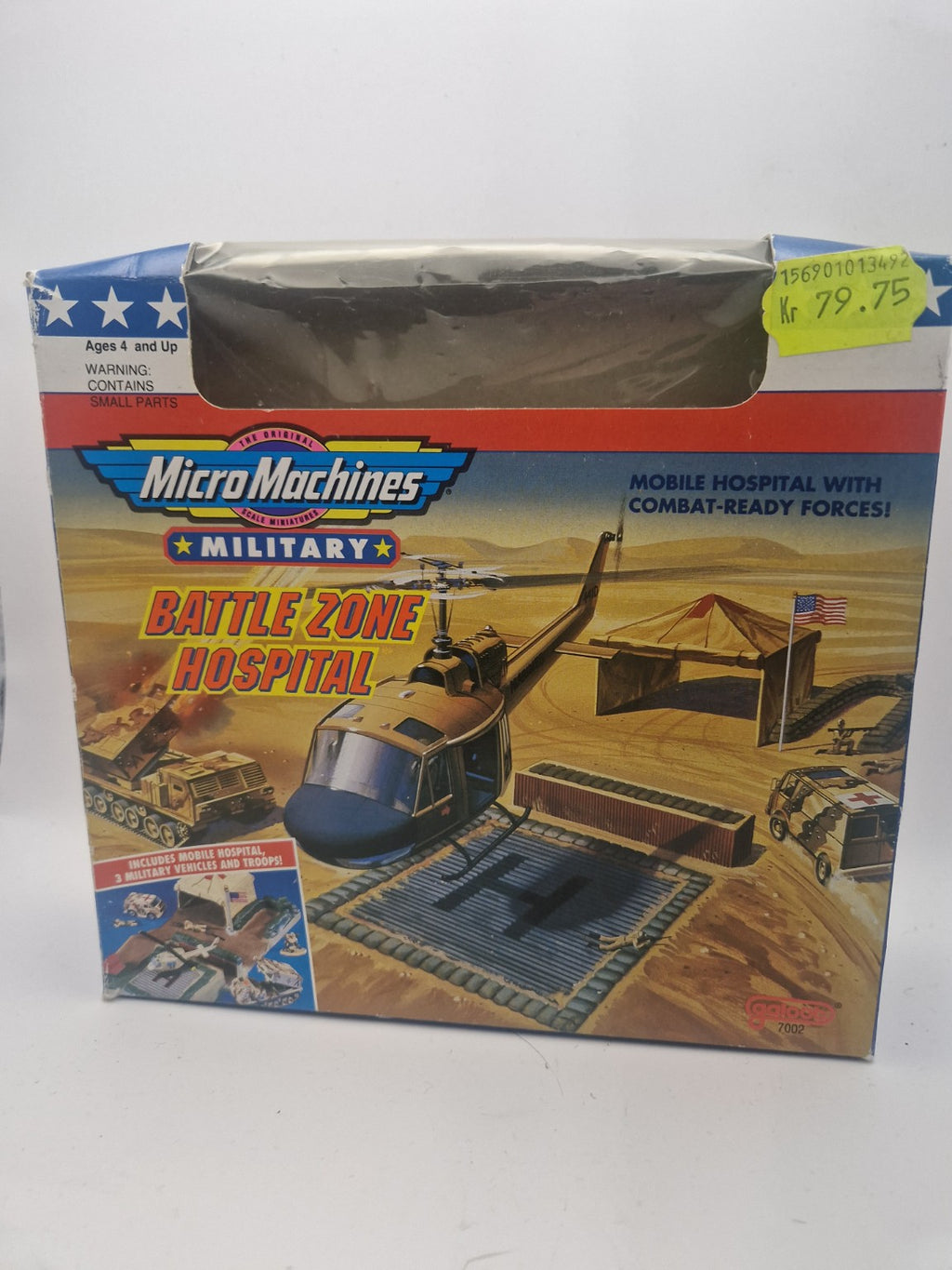 Micro Machines Military Battle Zone Hospital forside