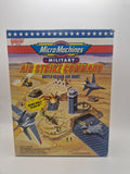 Originalt Micro Machines Military Air Strike Command fra 1992 forside!