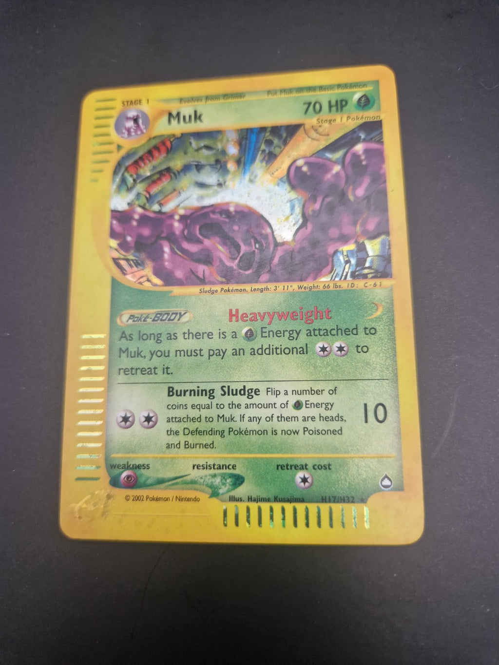 1. Forside av Muk 17/132 Secret Rare Reverse Holo.
