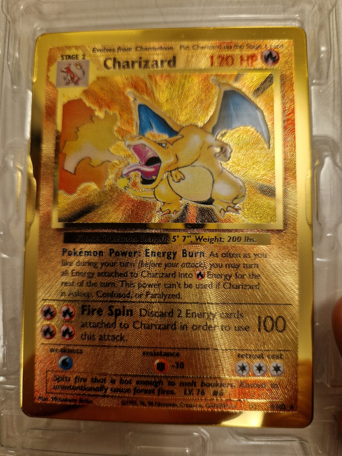 Pokémon Charizard Metallkort – Celebrations Ultra-Premium Collection (UPC) | Selges