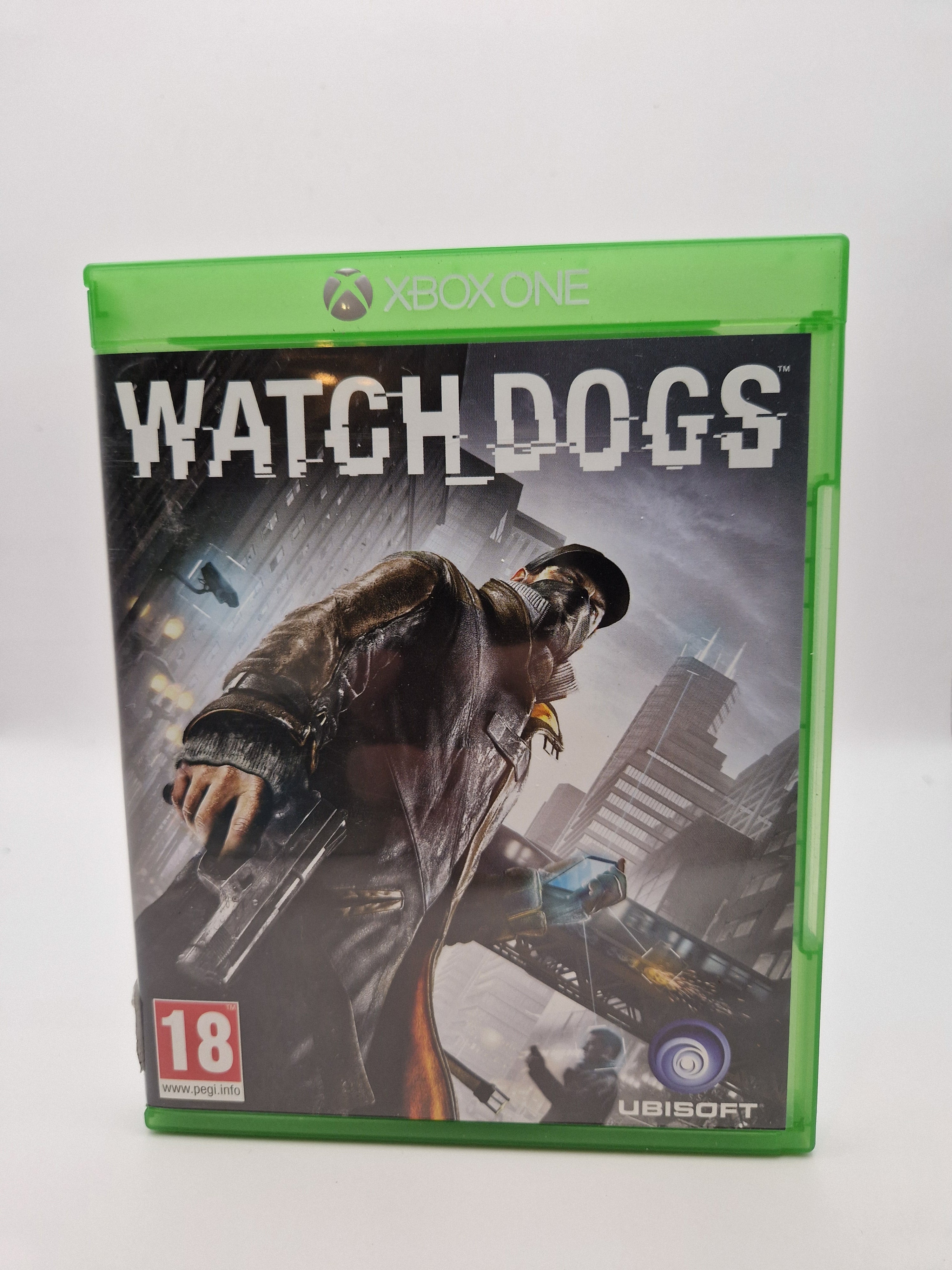 Watch Dogs Xbox One original spill – forside i boks