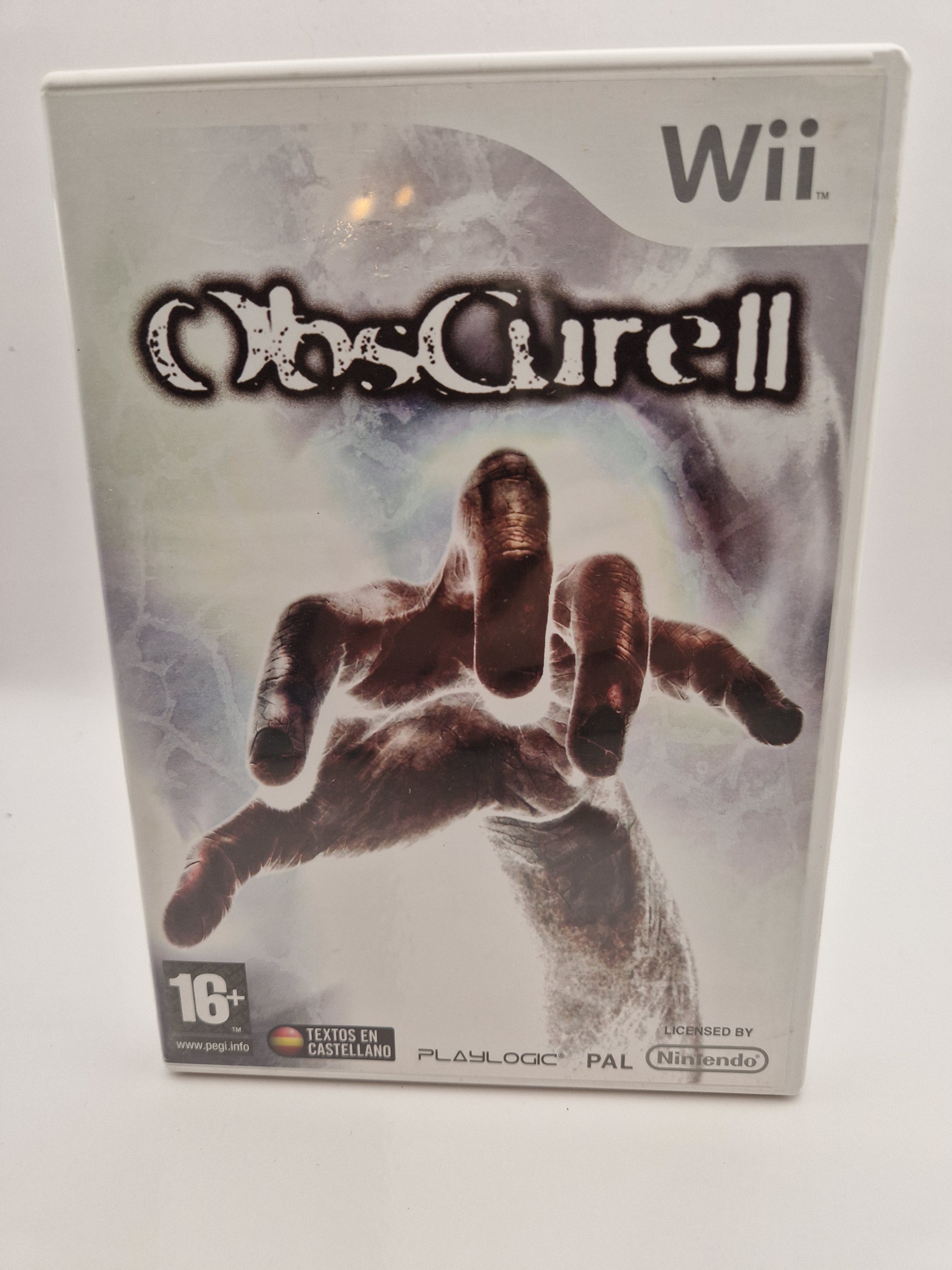 Obscure Nintendo Wii PAL original spill cover forside