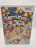 Its My Birthday Nintendo Wii PAL original spill cover forside