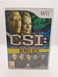 CSI Deadly Intent Nintendo Wii PAL – forside