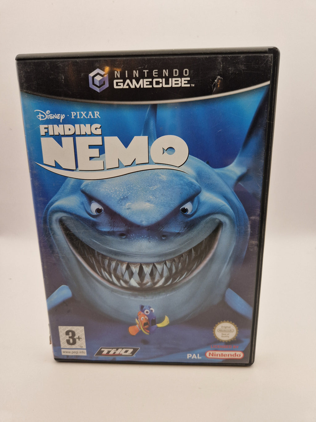 Finding Nemo Nintendo GameCube spill – original PAL-utgave, forside