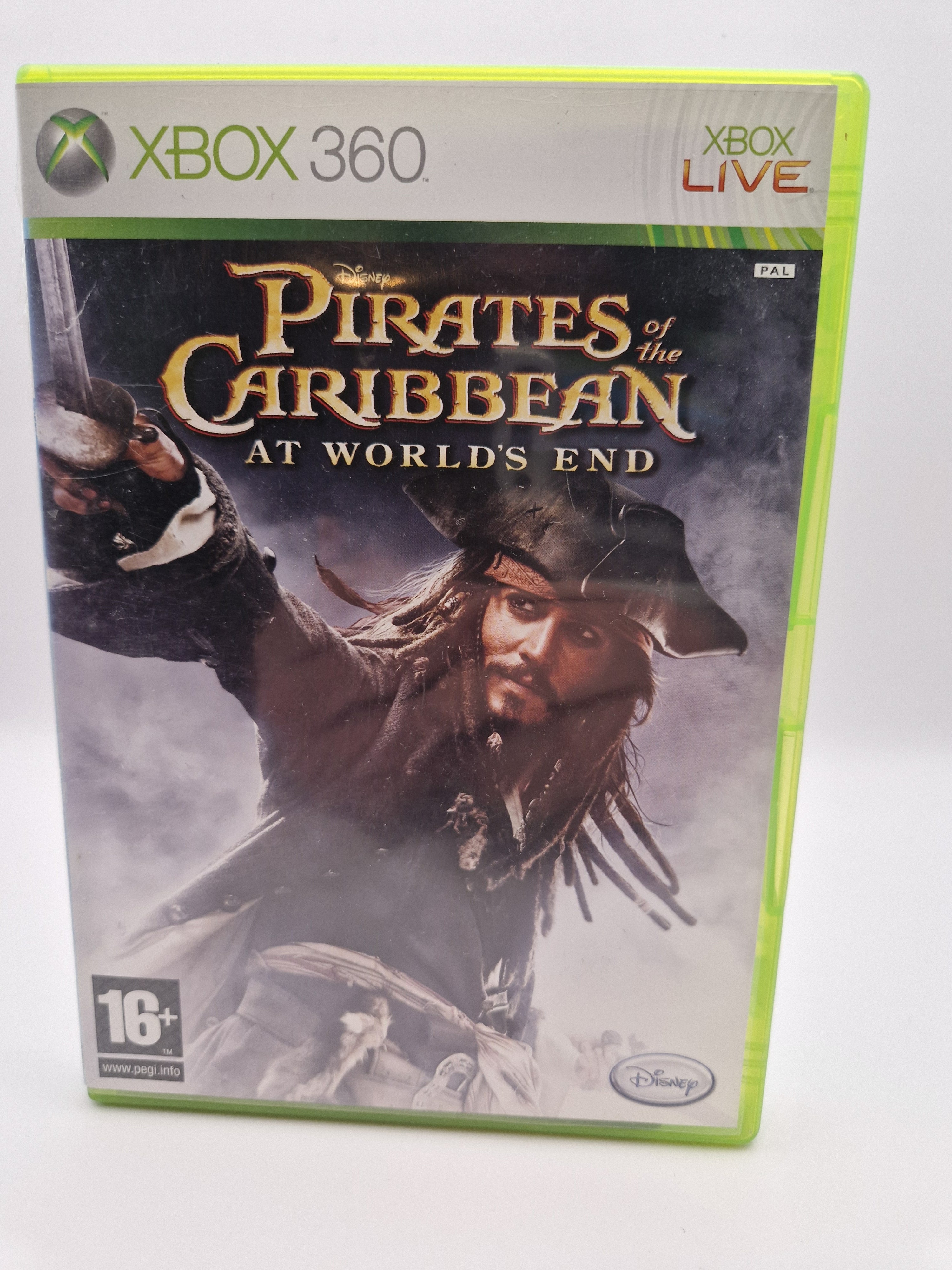 Pirates of the Caribbean: At World’s End – Xbox 360 PAL (forside)