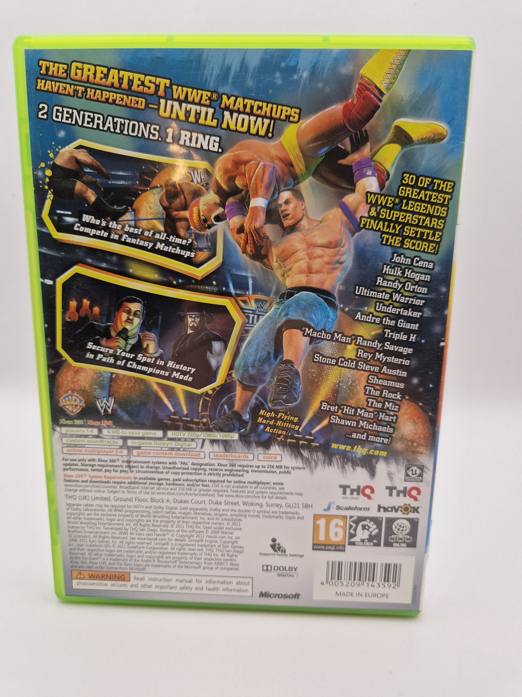 WWE All Stars – bakside med spillinformasjon