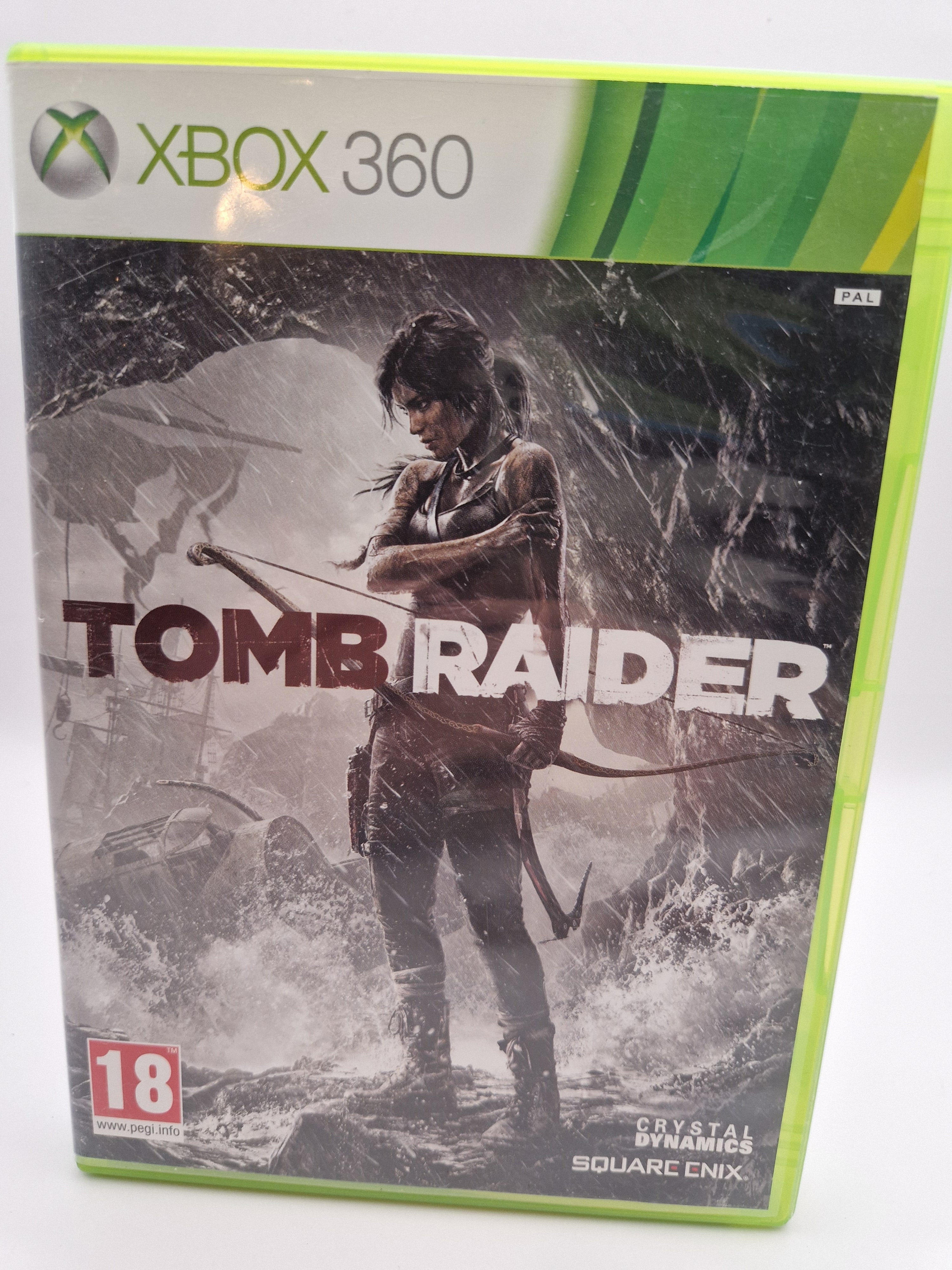 Forside – Tomb Raider til Xbox 360 (PAL)