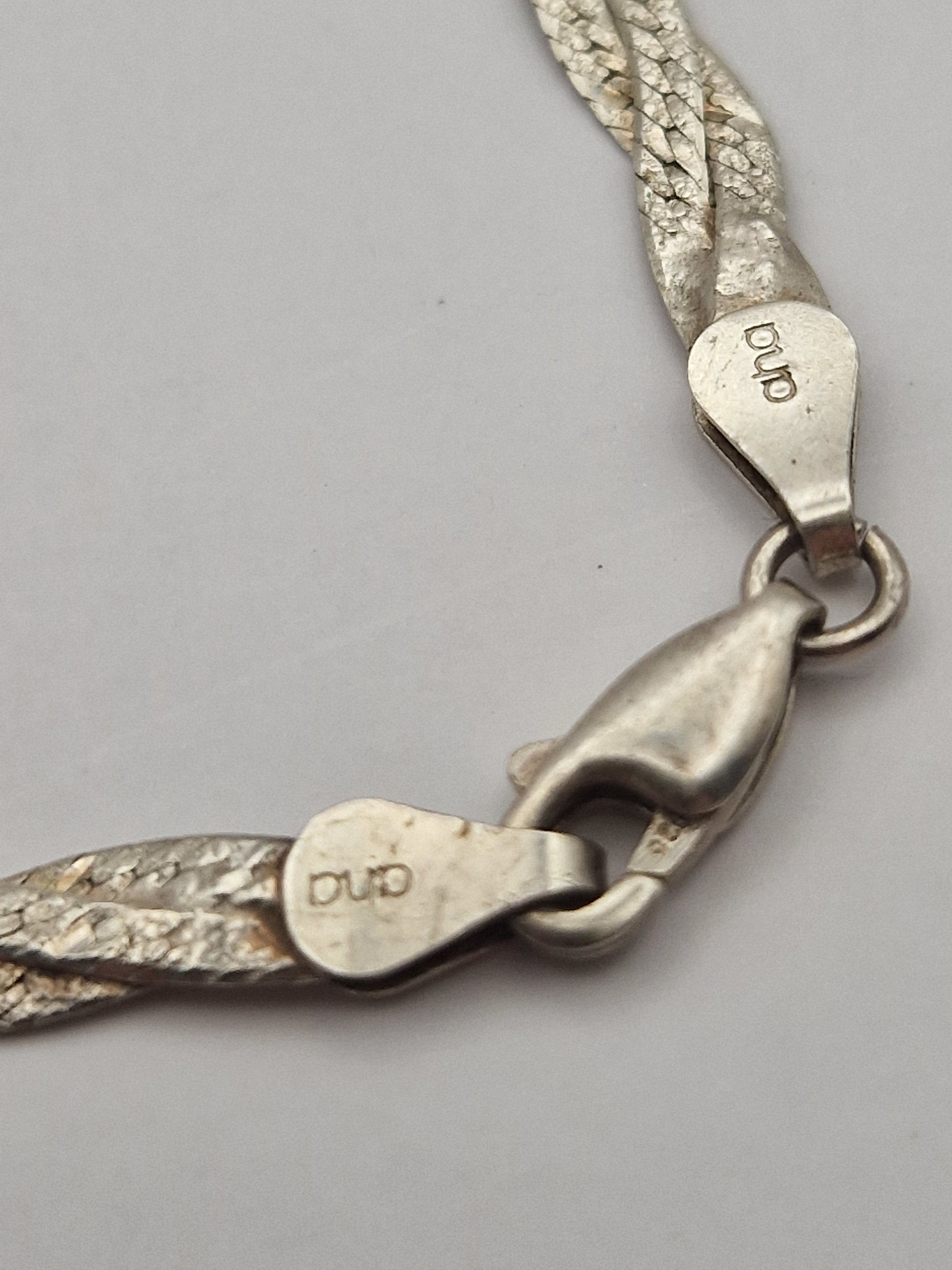 Karabinlås med 925-stempel