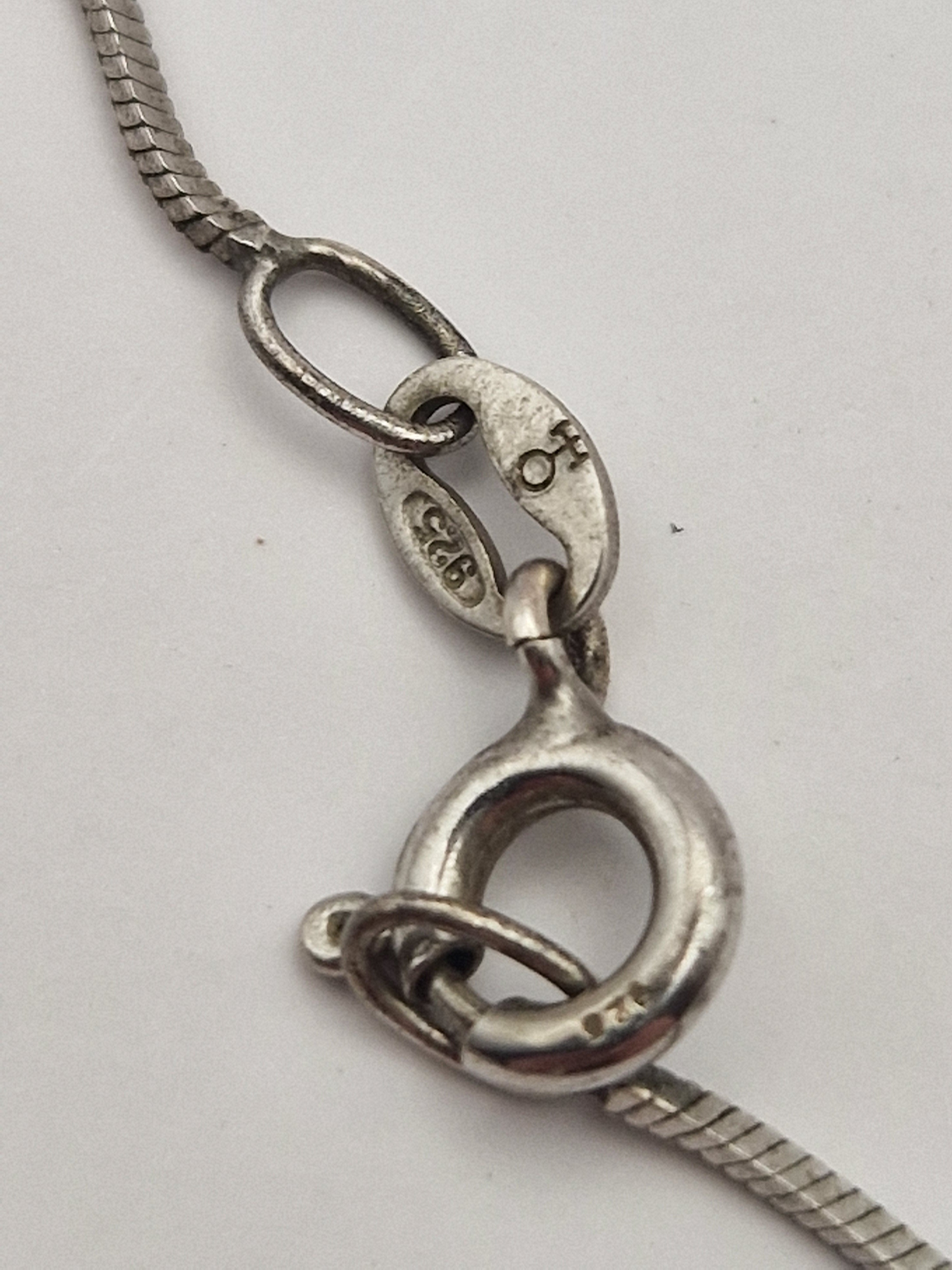 Lås med 925-stempel