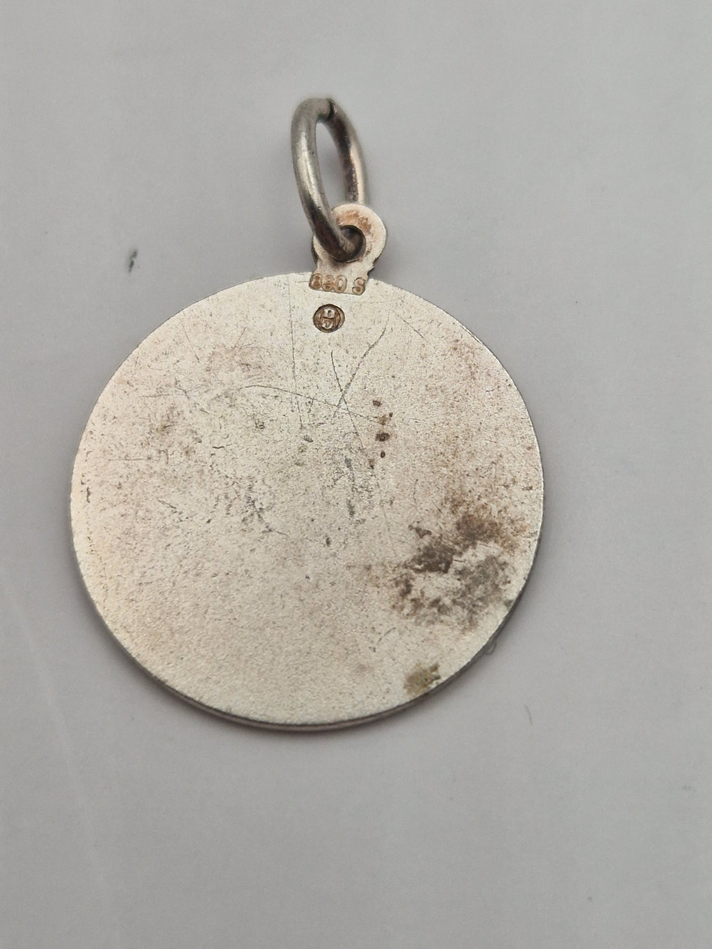 Bakside med 925-stempel – ekte sterling sølv