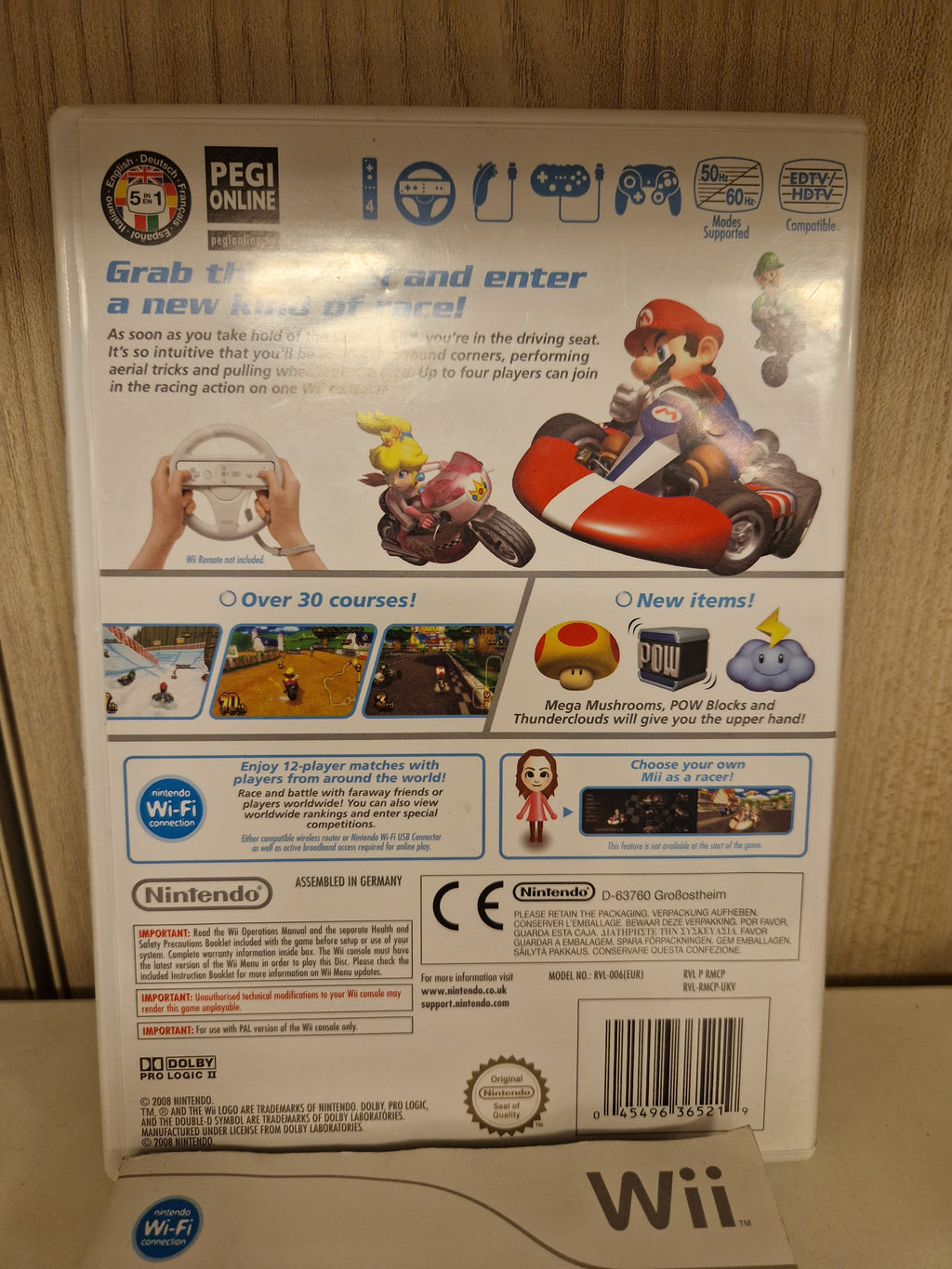 Bakside av spillcover