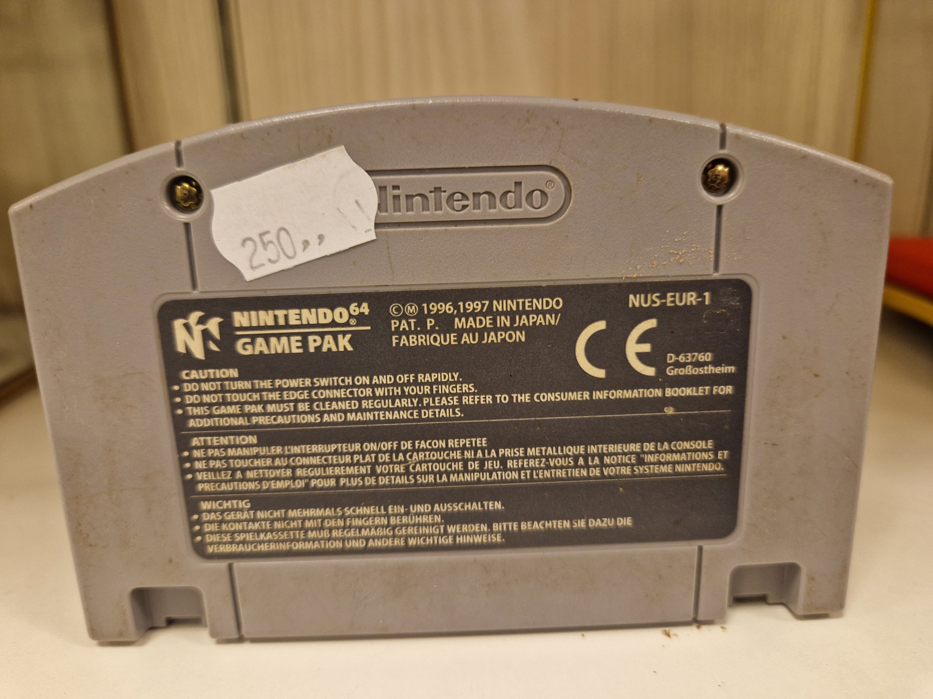 Super Mario 64 bakside