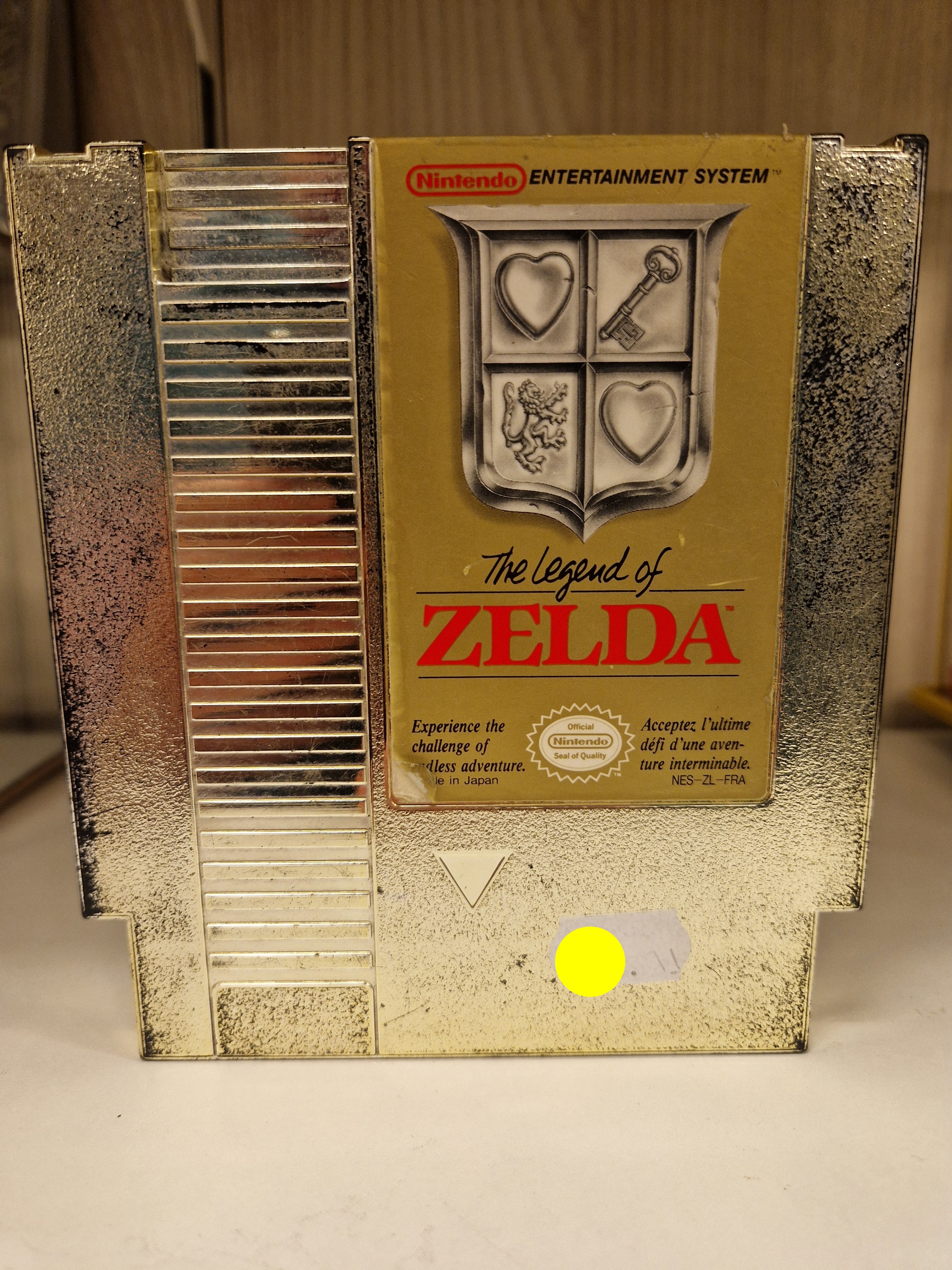 The Legend of Zelda – original PAL-utgave til Nintendo NES
