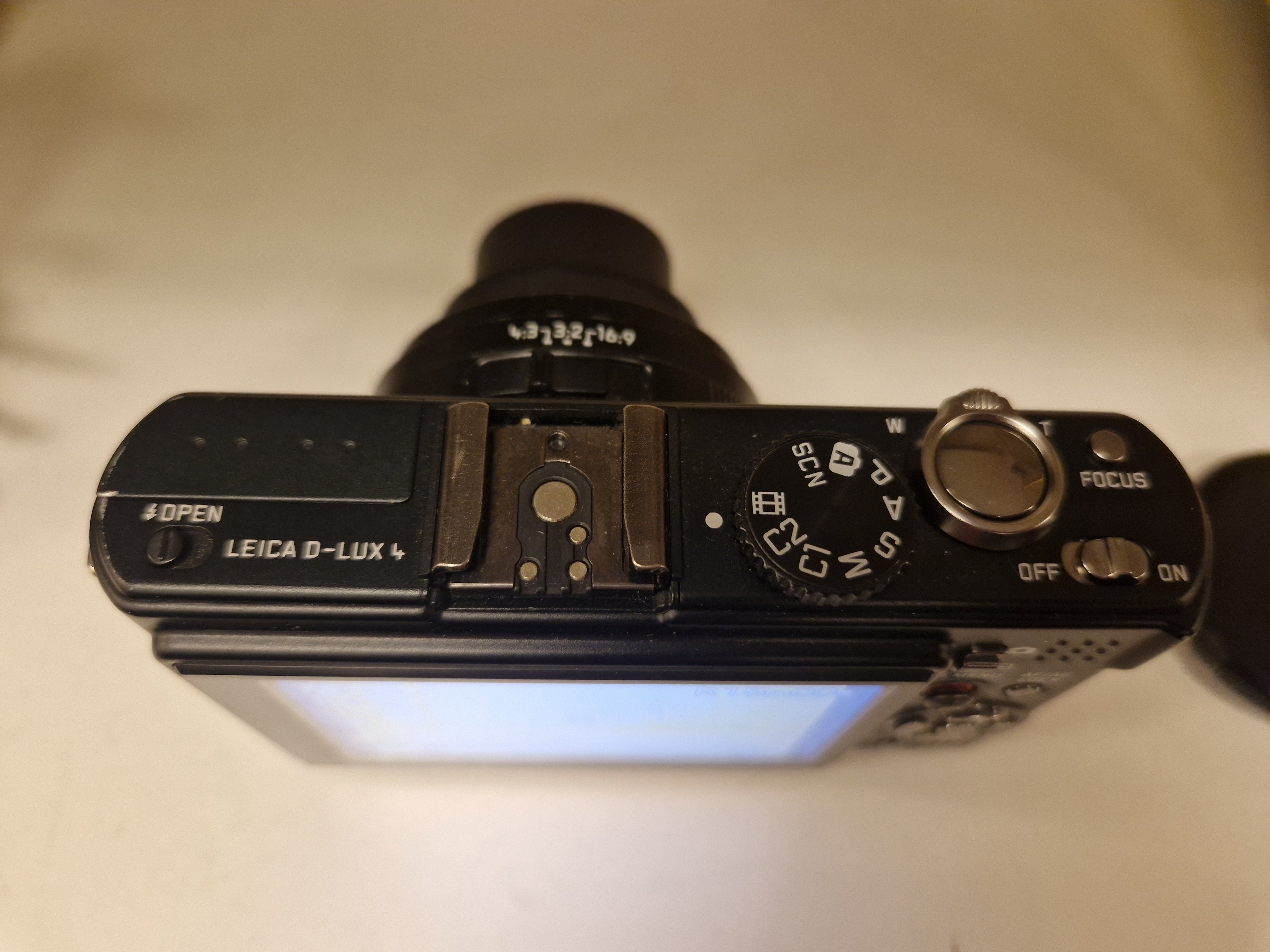 Toppvisning med kontrollhjul