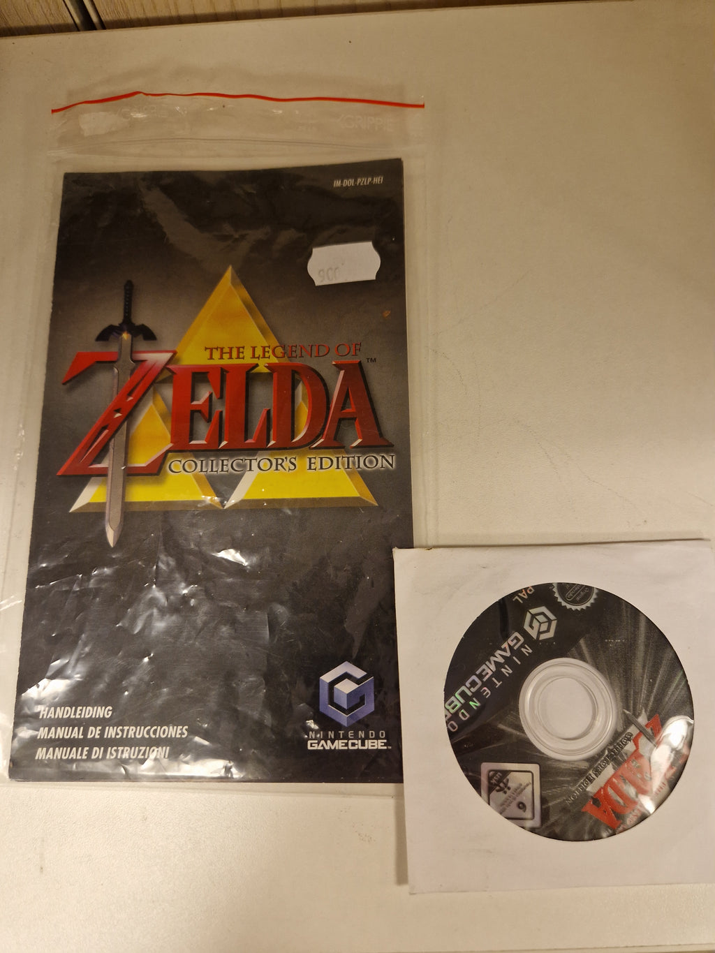 Original Zelda Collector’s Edition spilldisk (PAL)