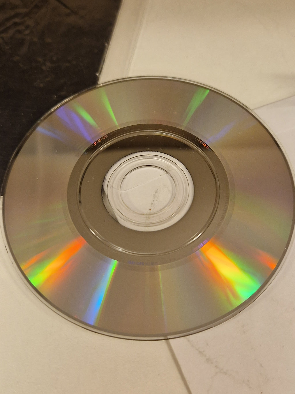 Baksiden av spilldisk – tilstand