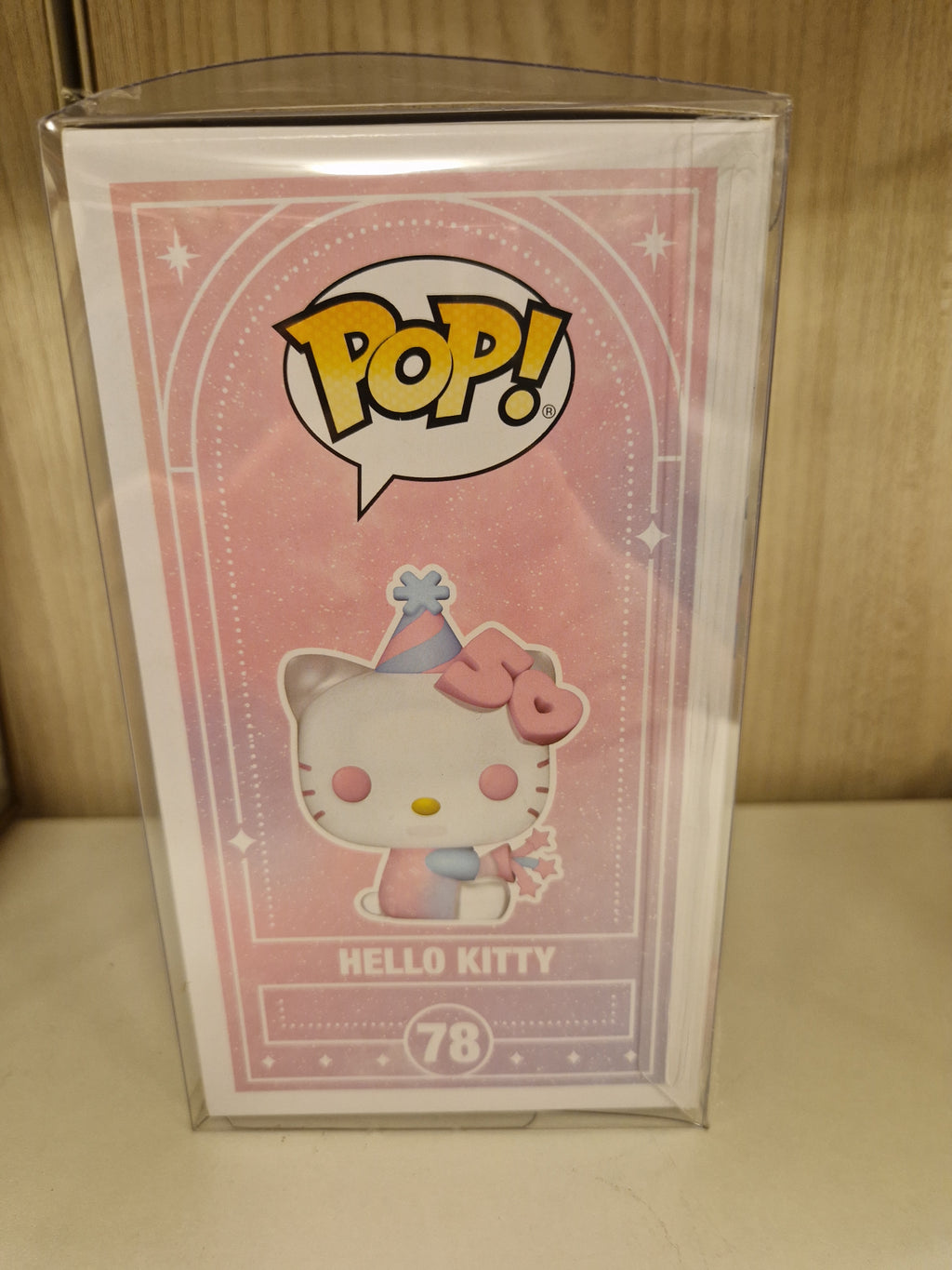 Bakside av original Funko-eske