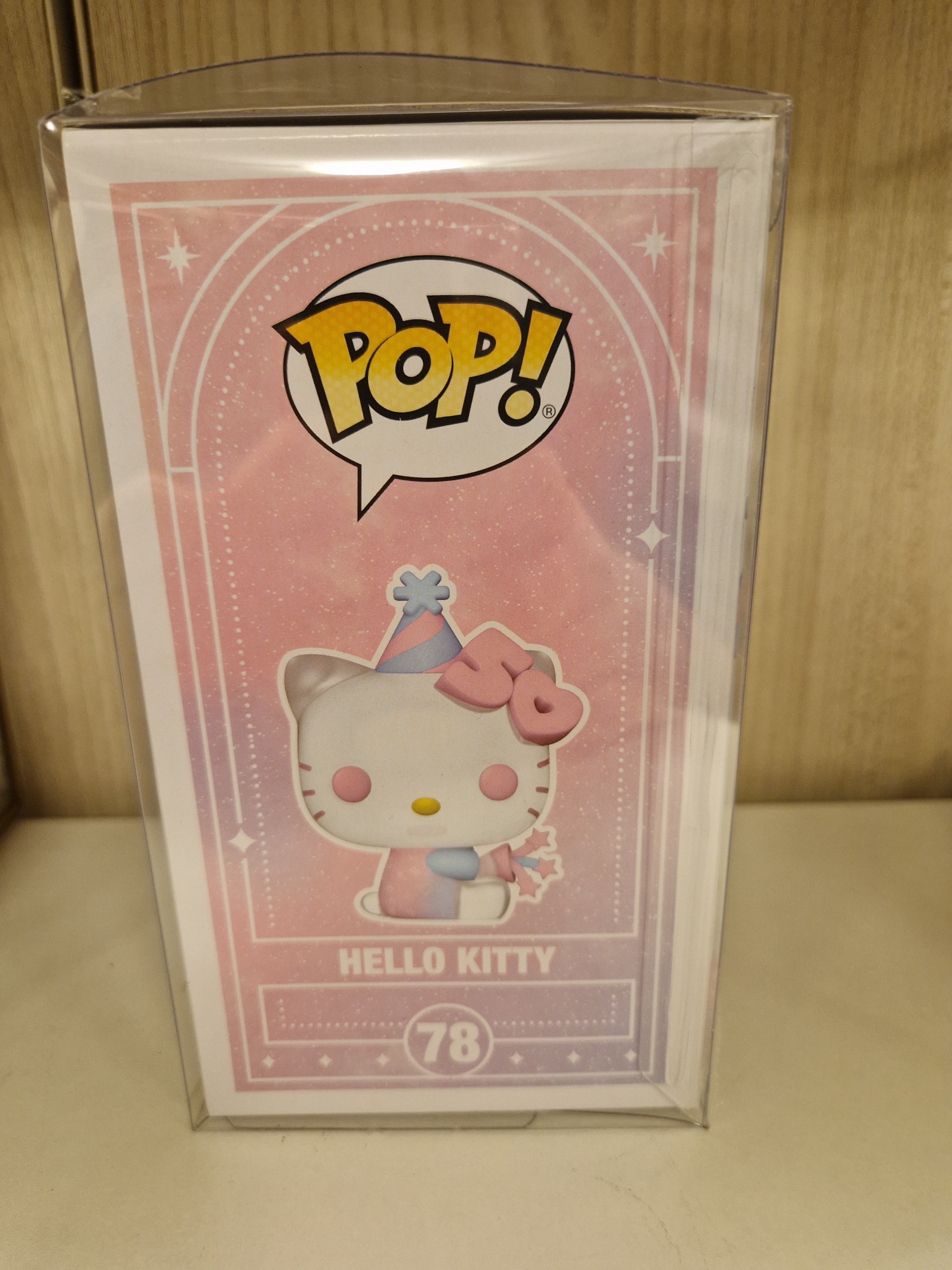 Bakside av original Funko-eske