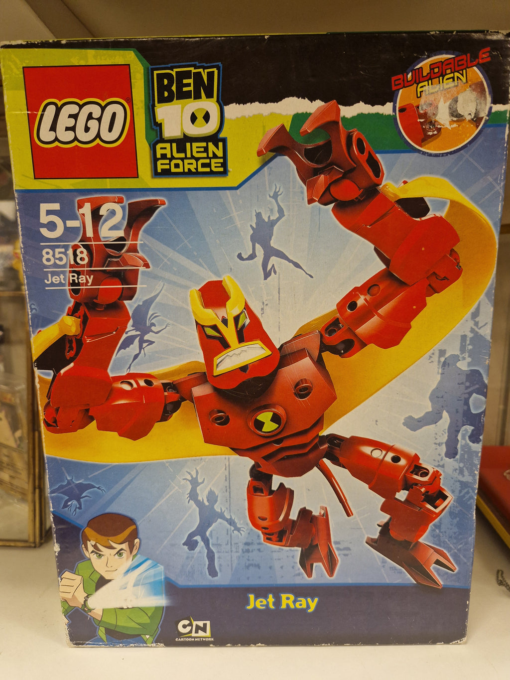 Forside – LEGO Ben 10 Alien Force Jet Ray (8518)