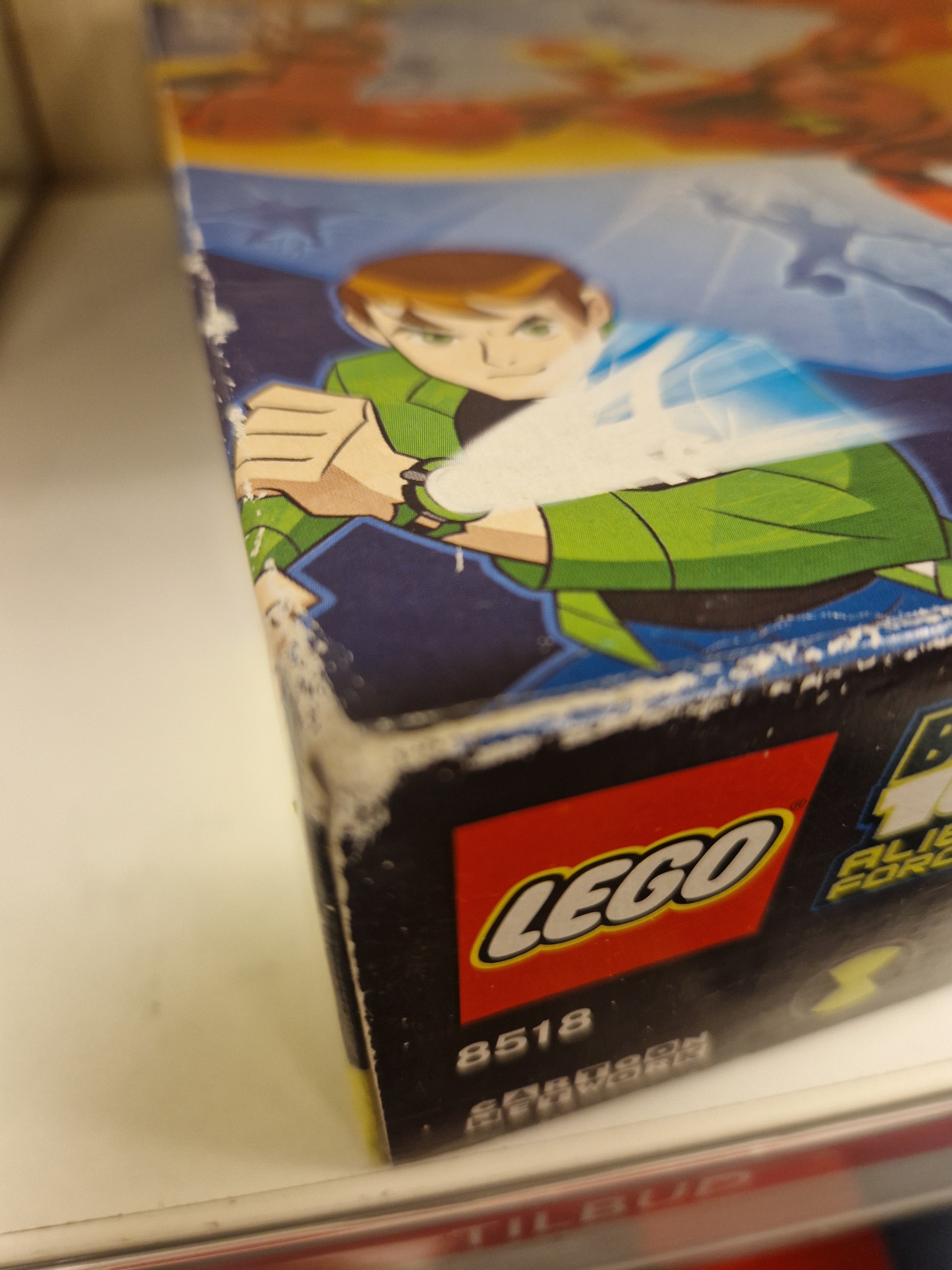 LEGO 8518 Ben 10 Alien Force – Jet Ray (Ny, uåpnet)