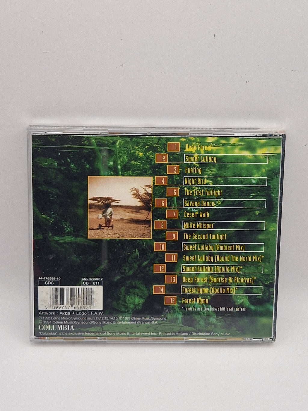 Deep Forest – World Mix, bakside