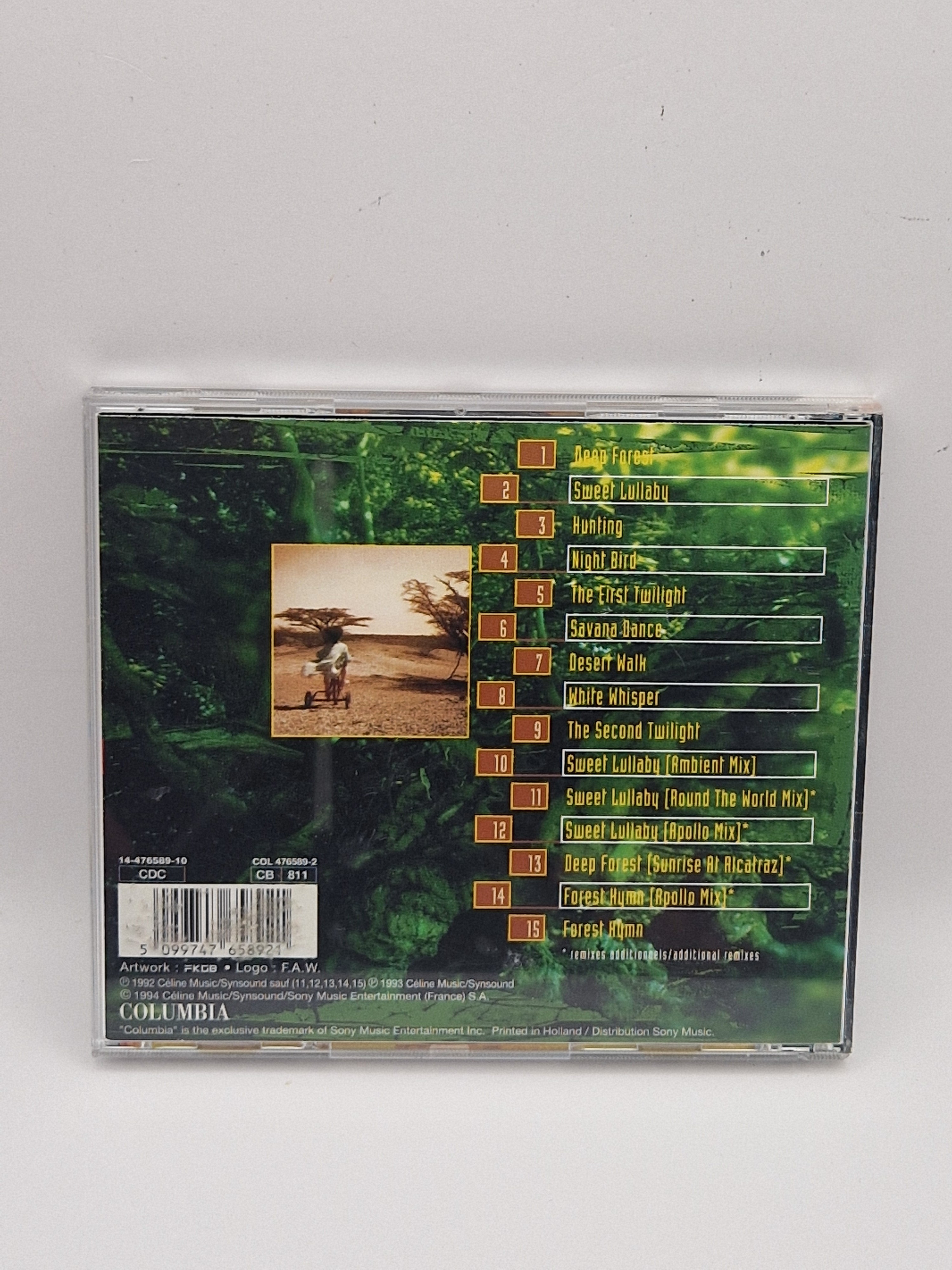 Deep Forest – World Mix, bakside