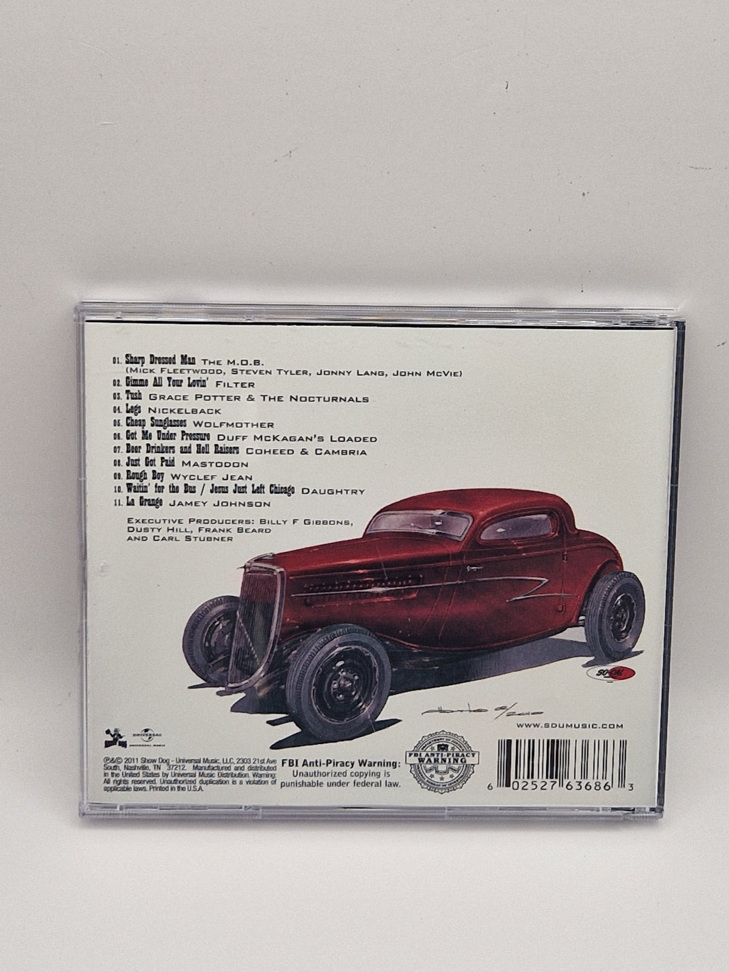 Various – ZZ Top - A Tribute From Friends, bakside