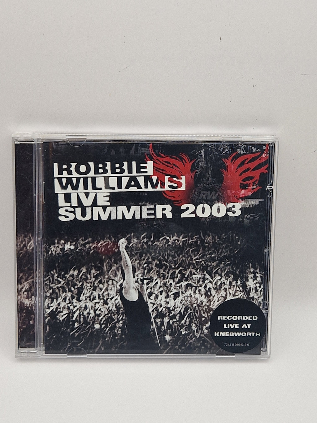 Robbie Williams – Live Summer 2003 forside