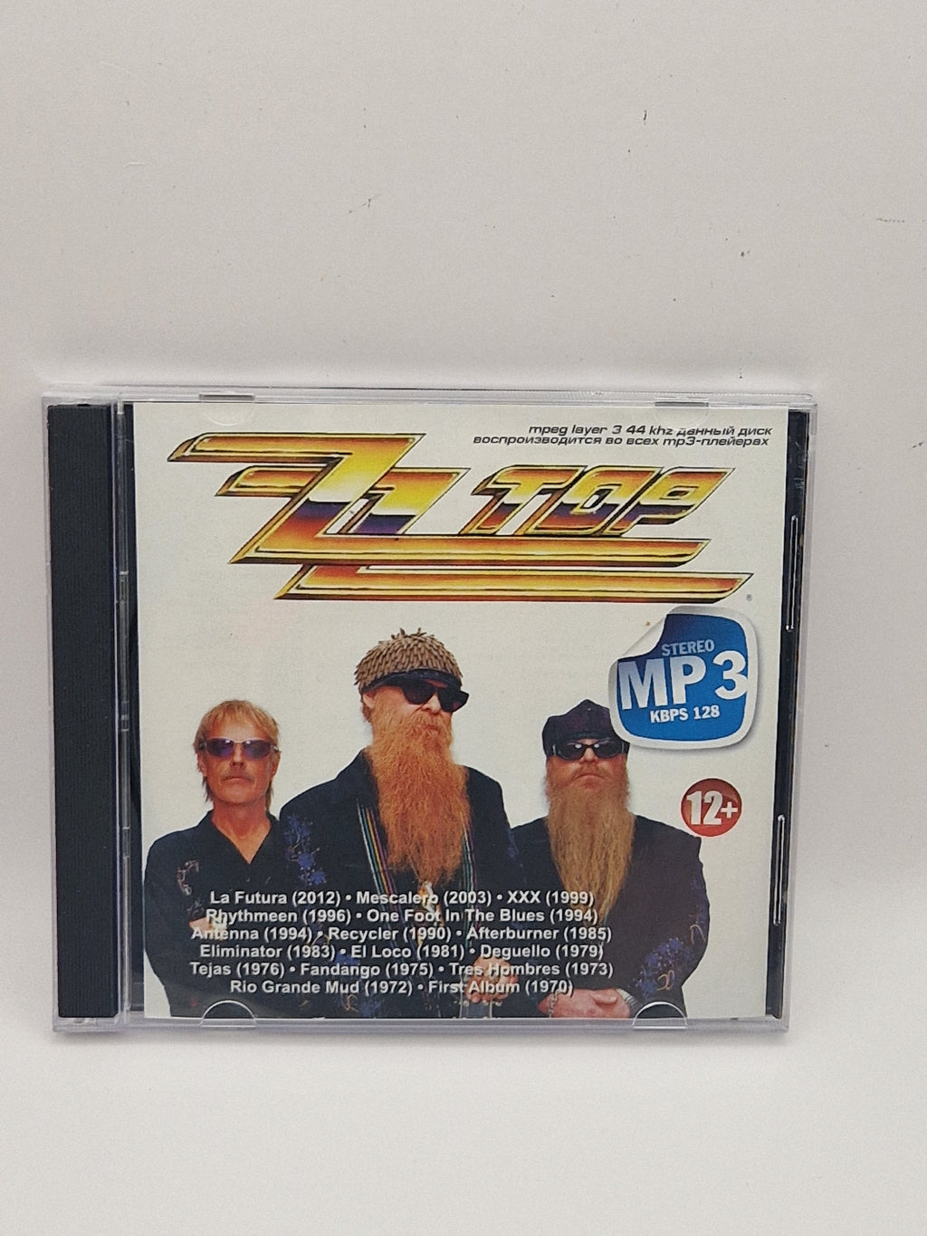 ZZ Top – MP3 Russisk utgivelse, forside