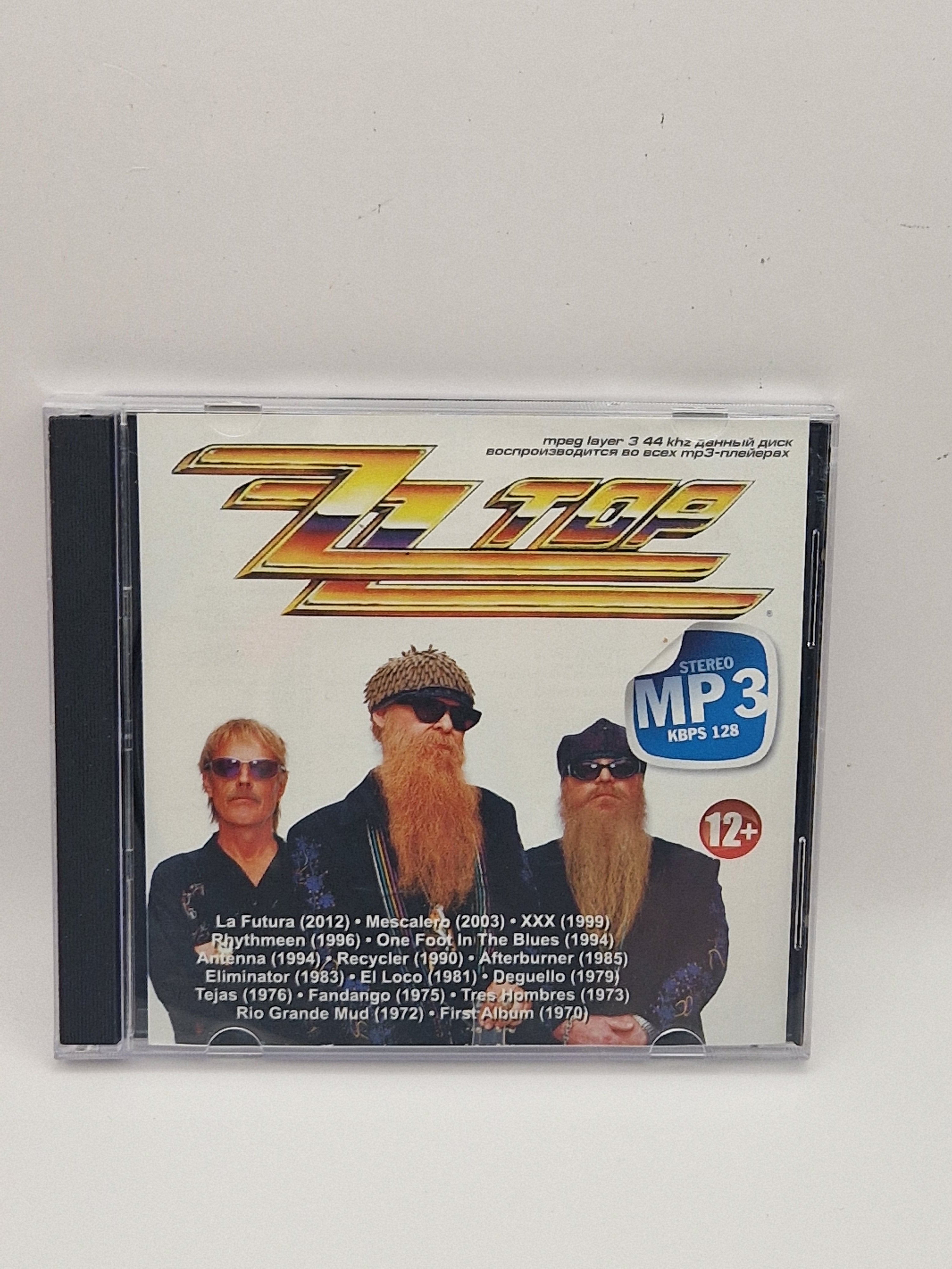 ZZ Top – MP3 Russisk utgivelse, forside