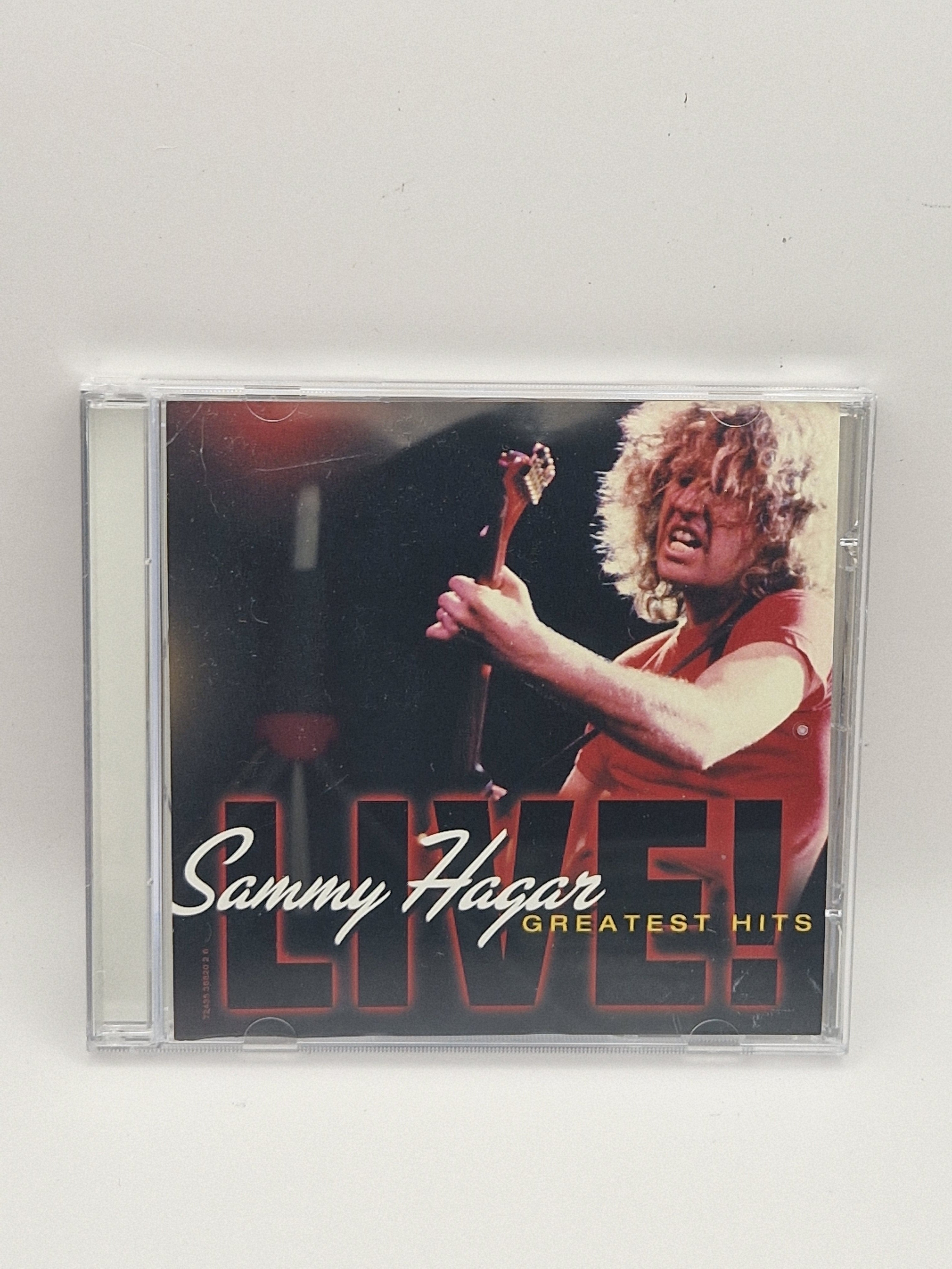 Sammy Hagar – Greatest Hits Live!, forside