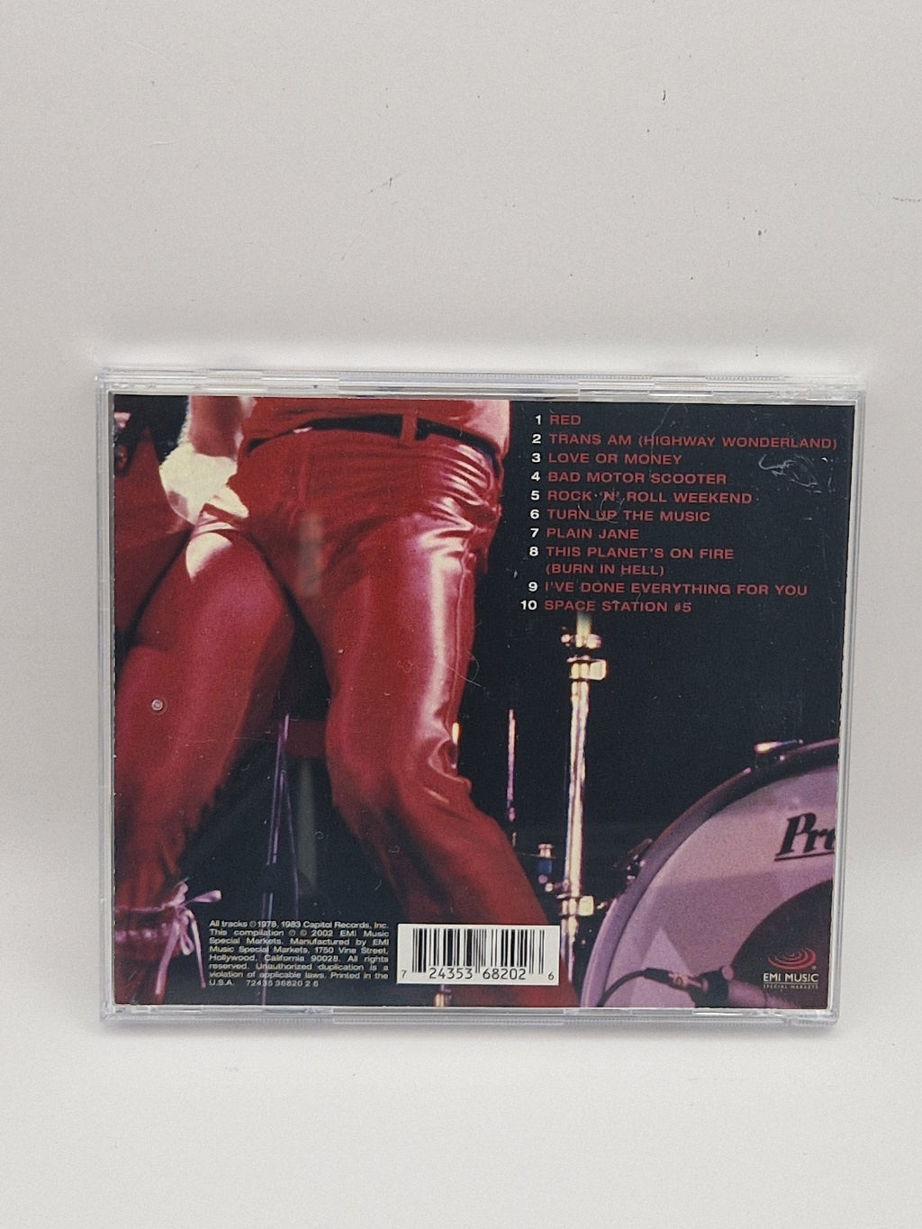 Sammy Hagar – Greatest Hits Live! bakside med låter