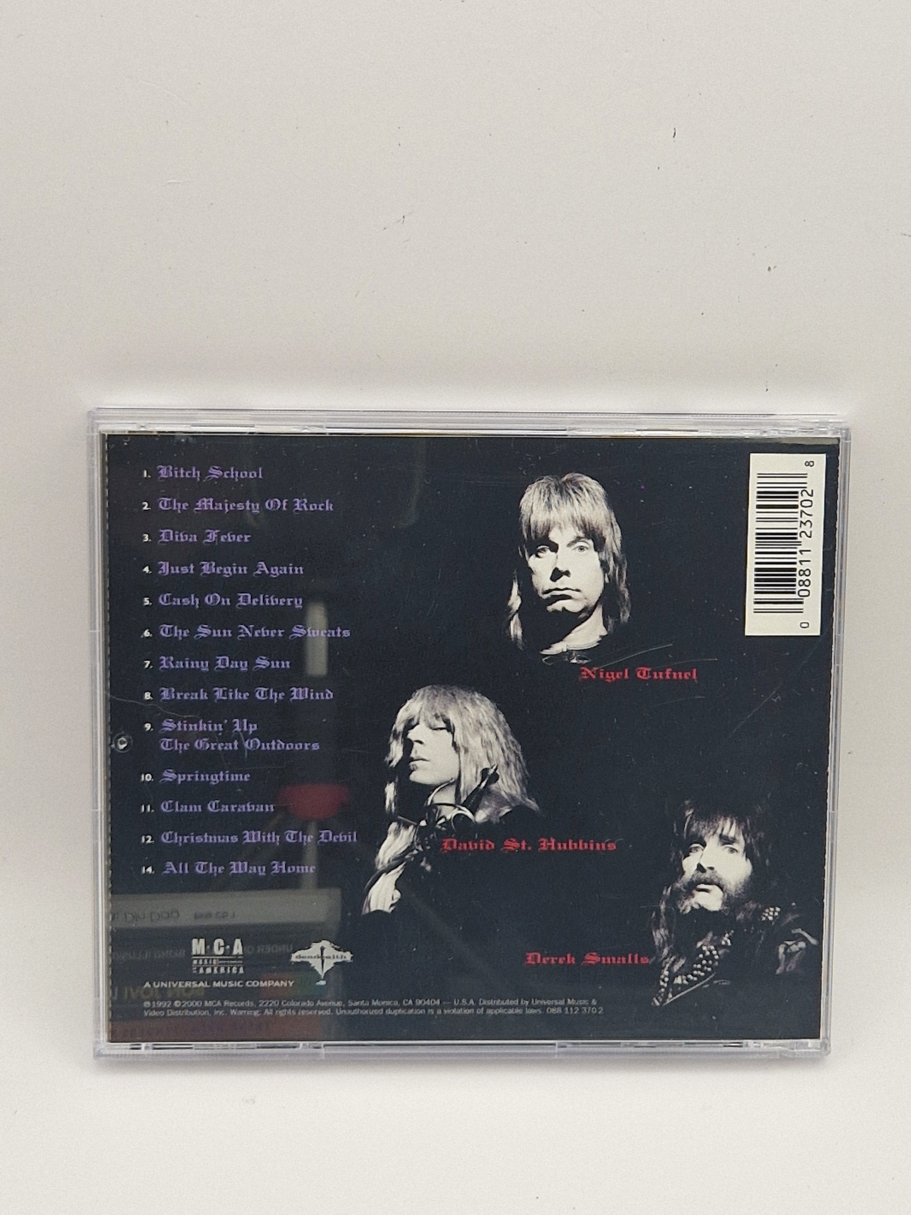 Spinal Tap – Break Like The Wind, bakside med låter