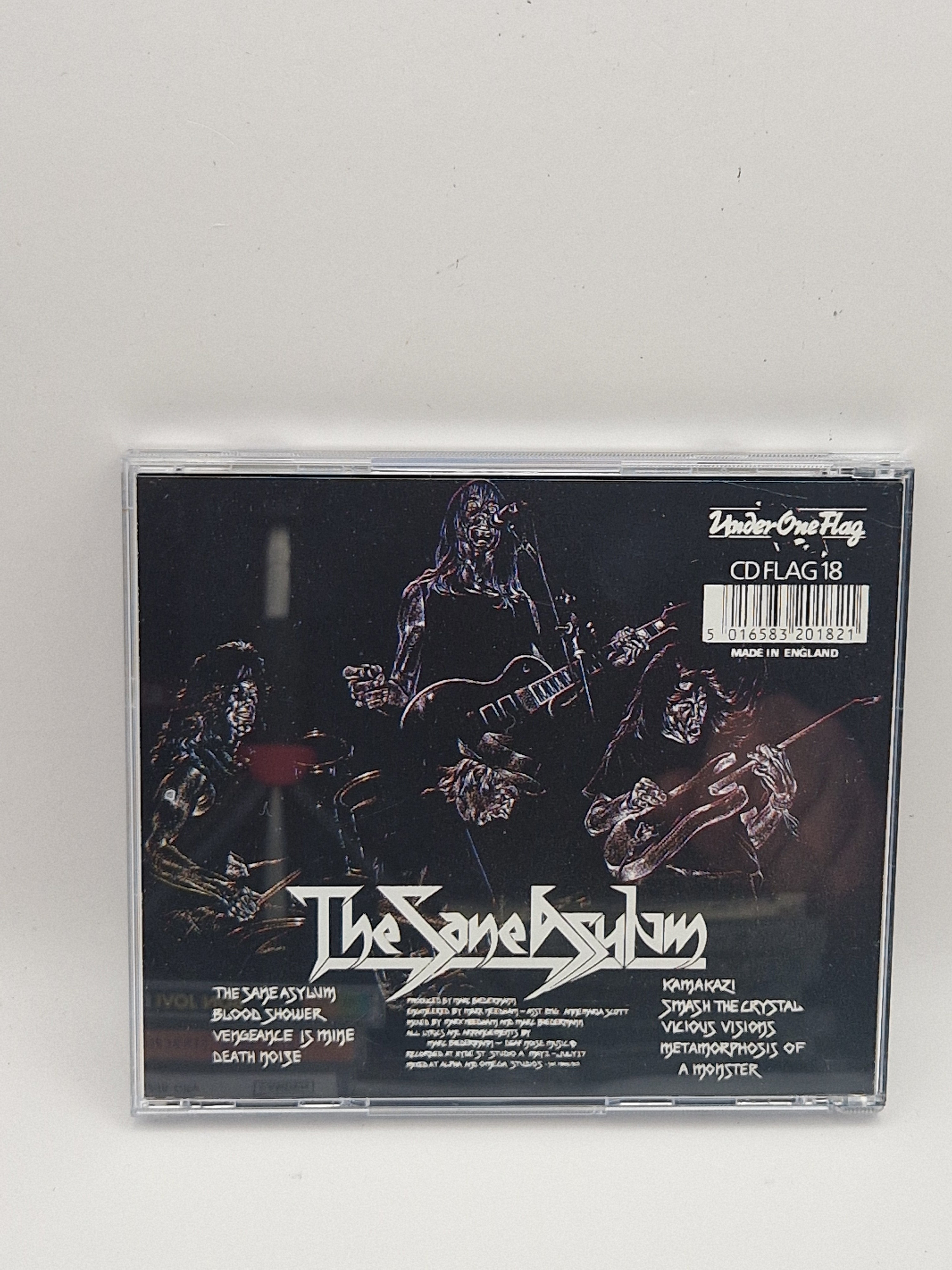 Blind illusion The Sane Asylum bakside