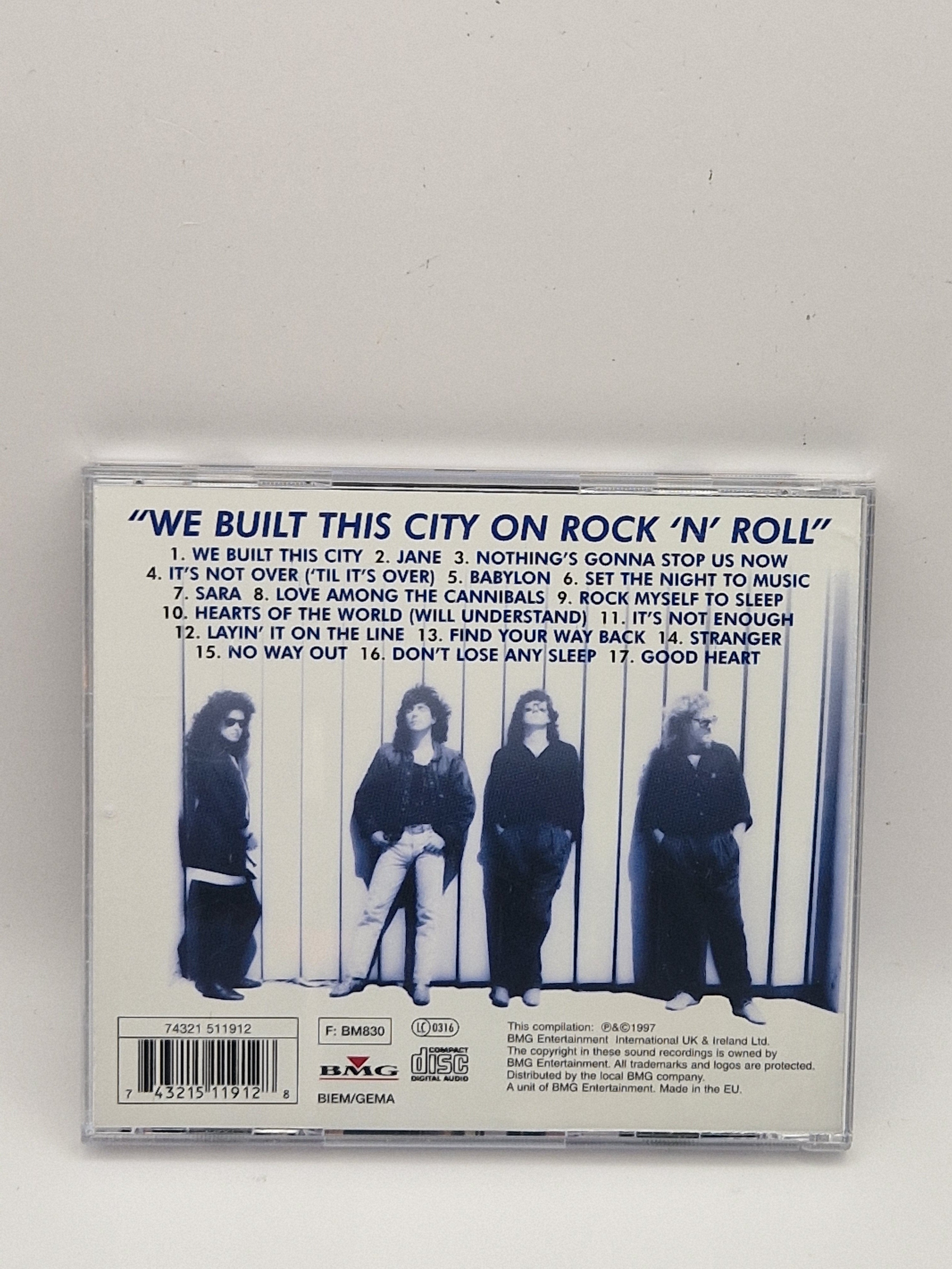 Starship (2) – We Built This City (The Very Best Of Starship) bakside med låter
