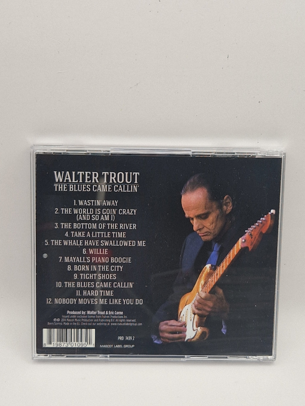 Walter Trout – The Blues Came Callin' bakside med låter