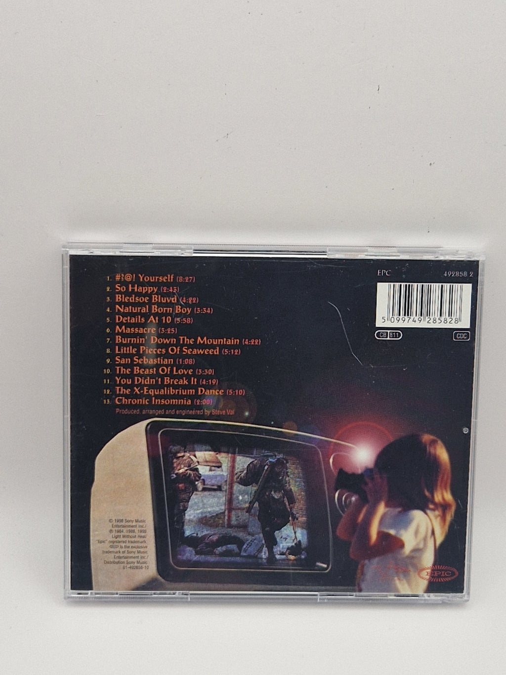 Steve Vai – Flex-Able Leftovers bakside