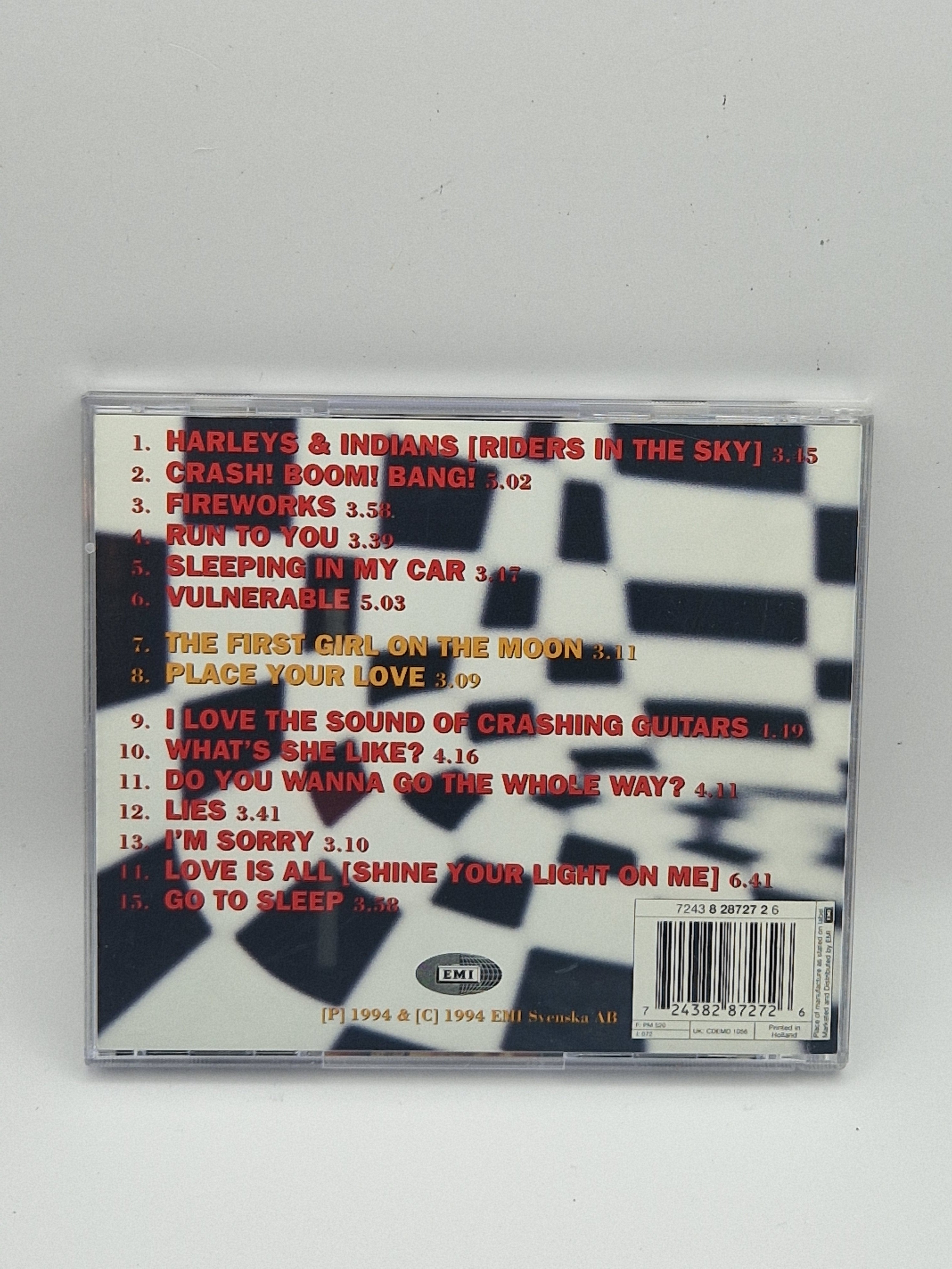 Roxette – Crash! Boom! Bang! bakside med låter