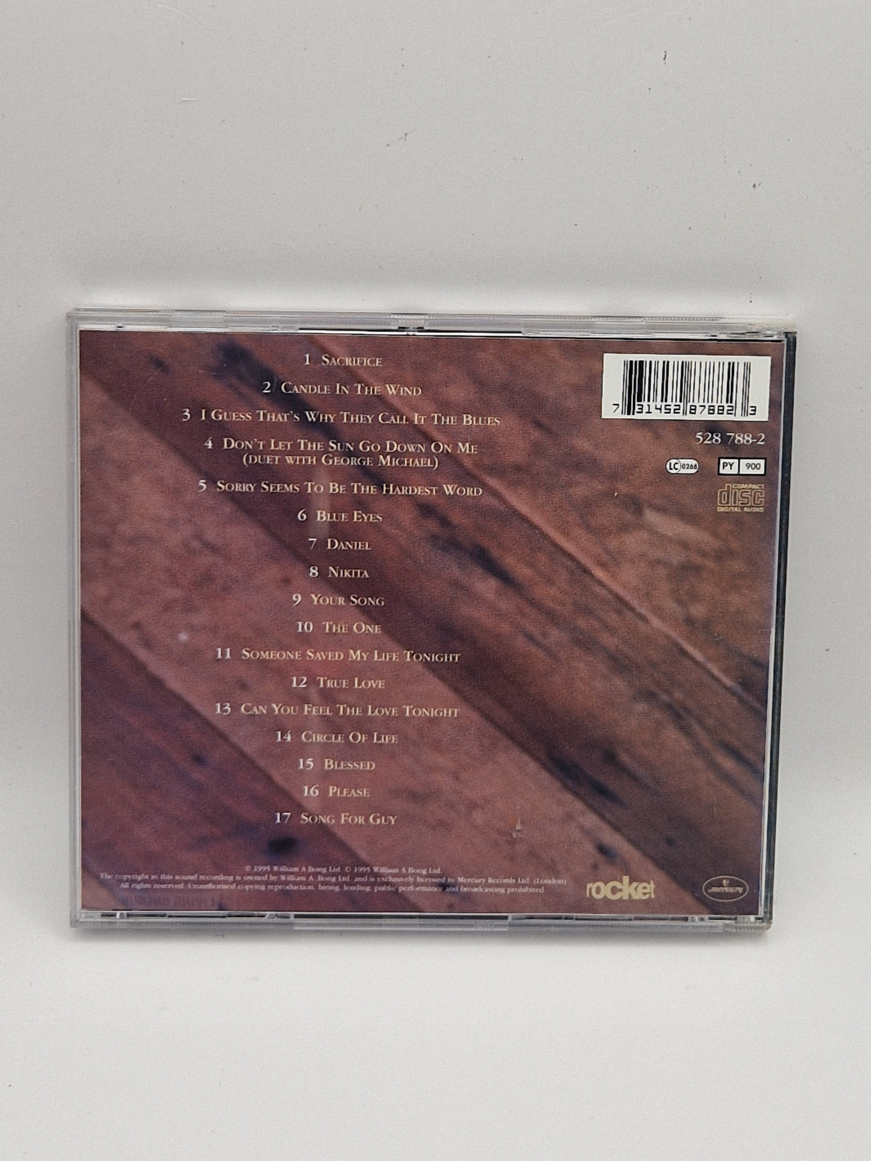 Elton John – Love Songs bakside med låter