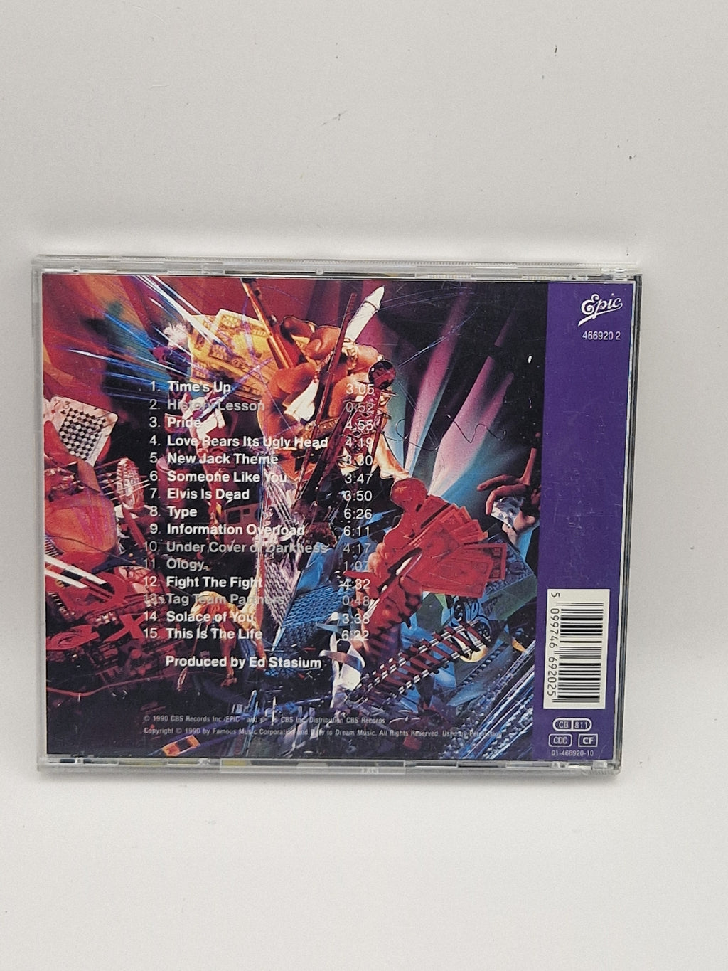 Living Colour – Time's Up bakside med låter