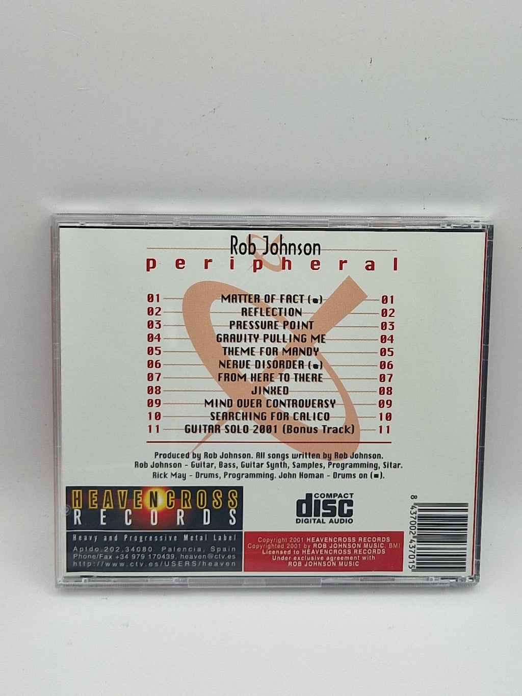 Rob Johnson (16) – Peripheral bakside med låter