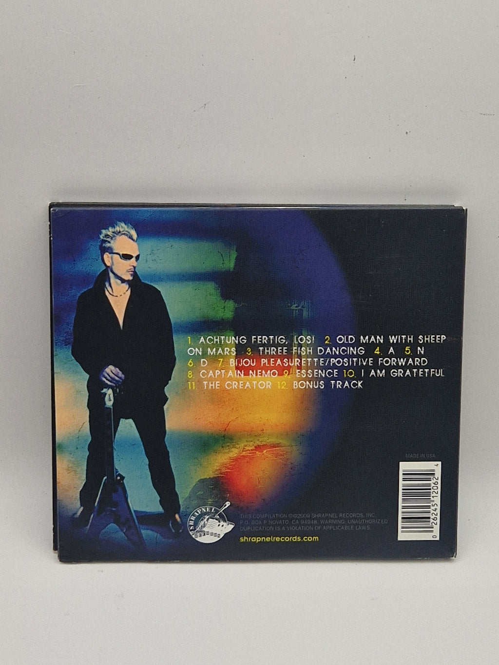 Michael Schenker – Instrumental Intensity bakside med låter