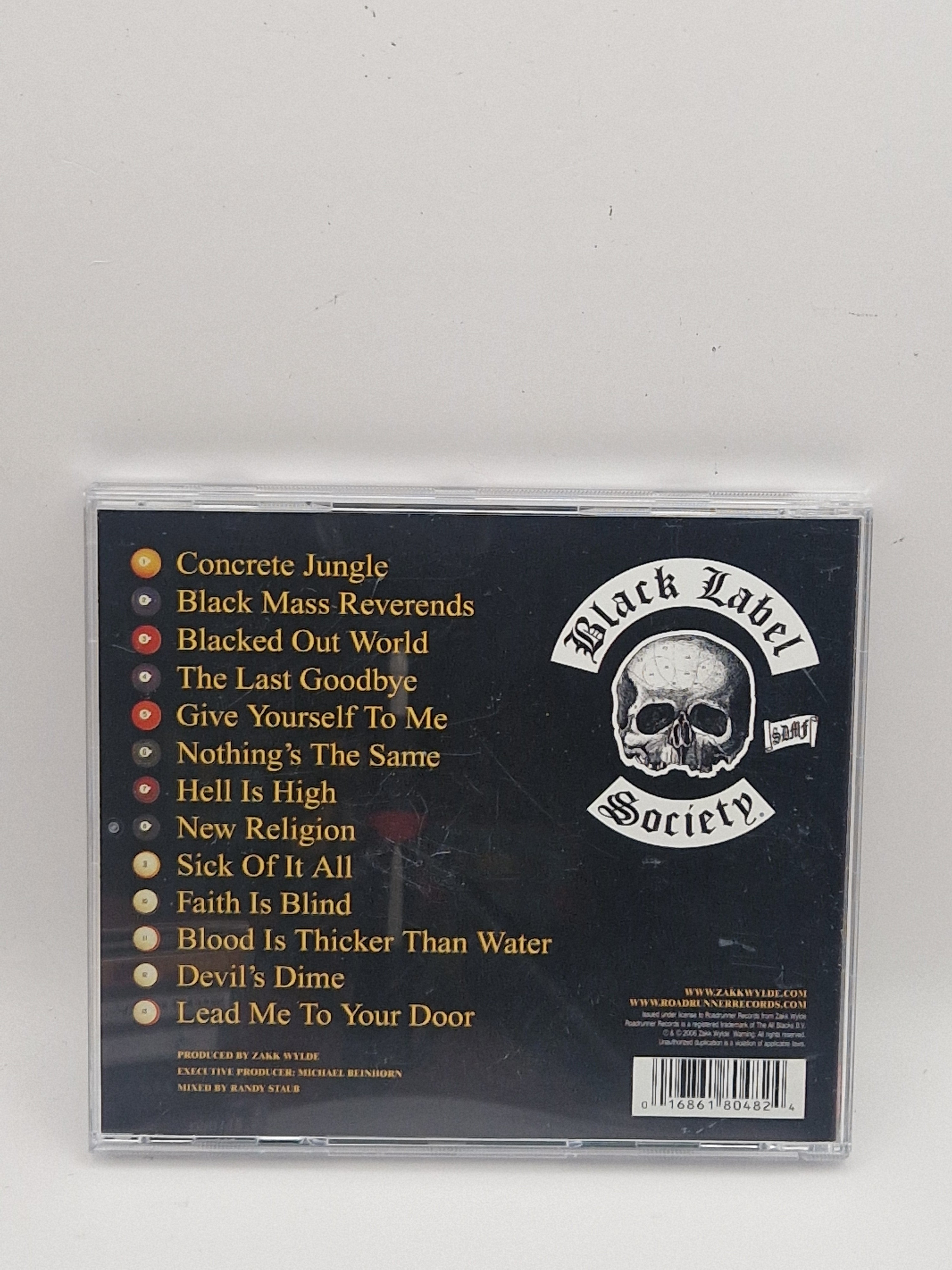 Black Label Society – Shot To Hell bakside