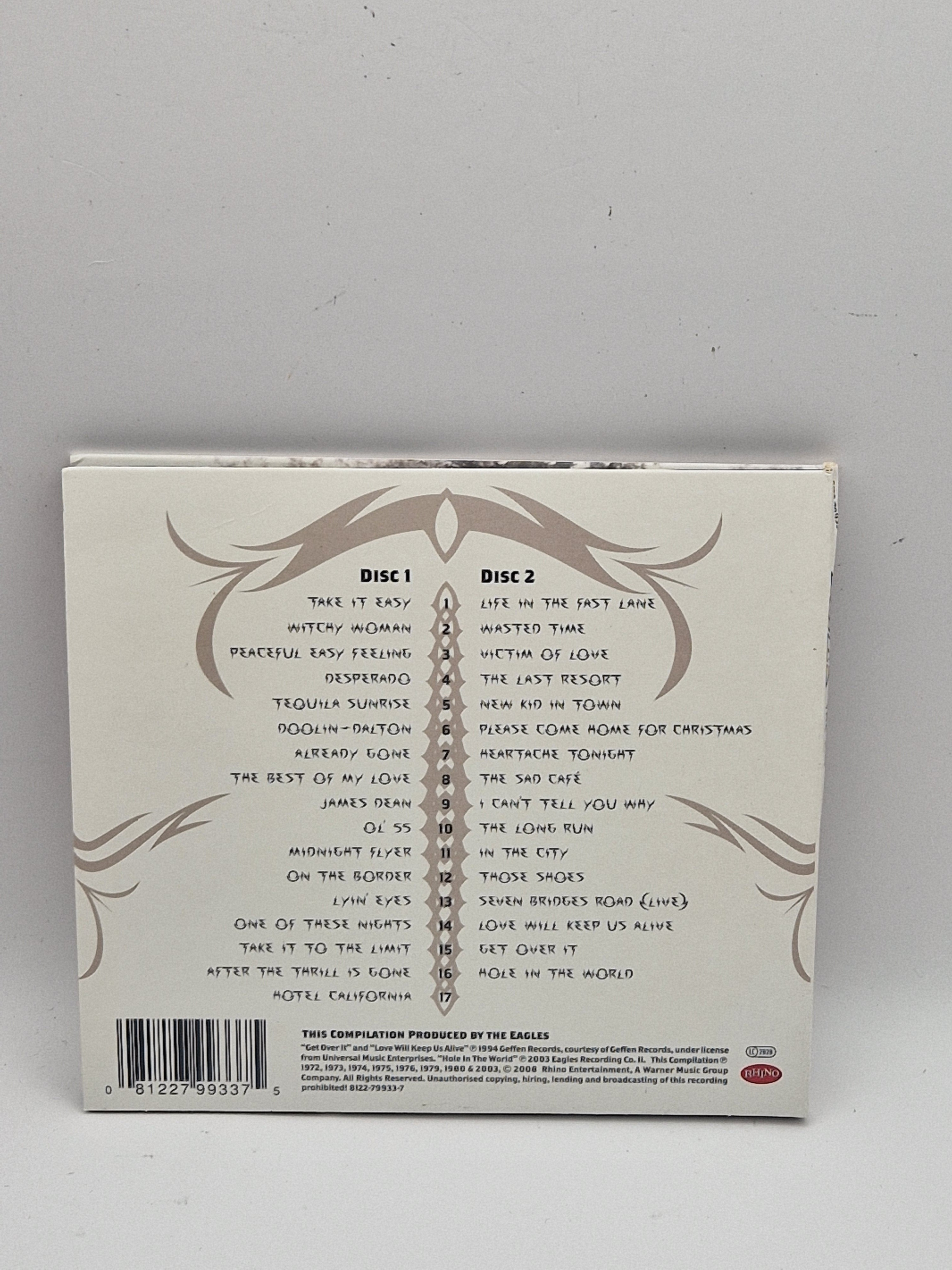 Eagles – The Complete Greatest Hits bakside