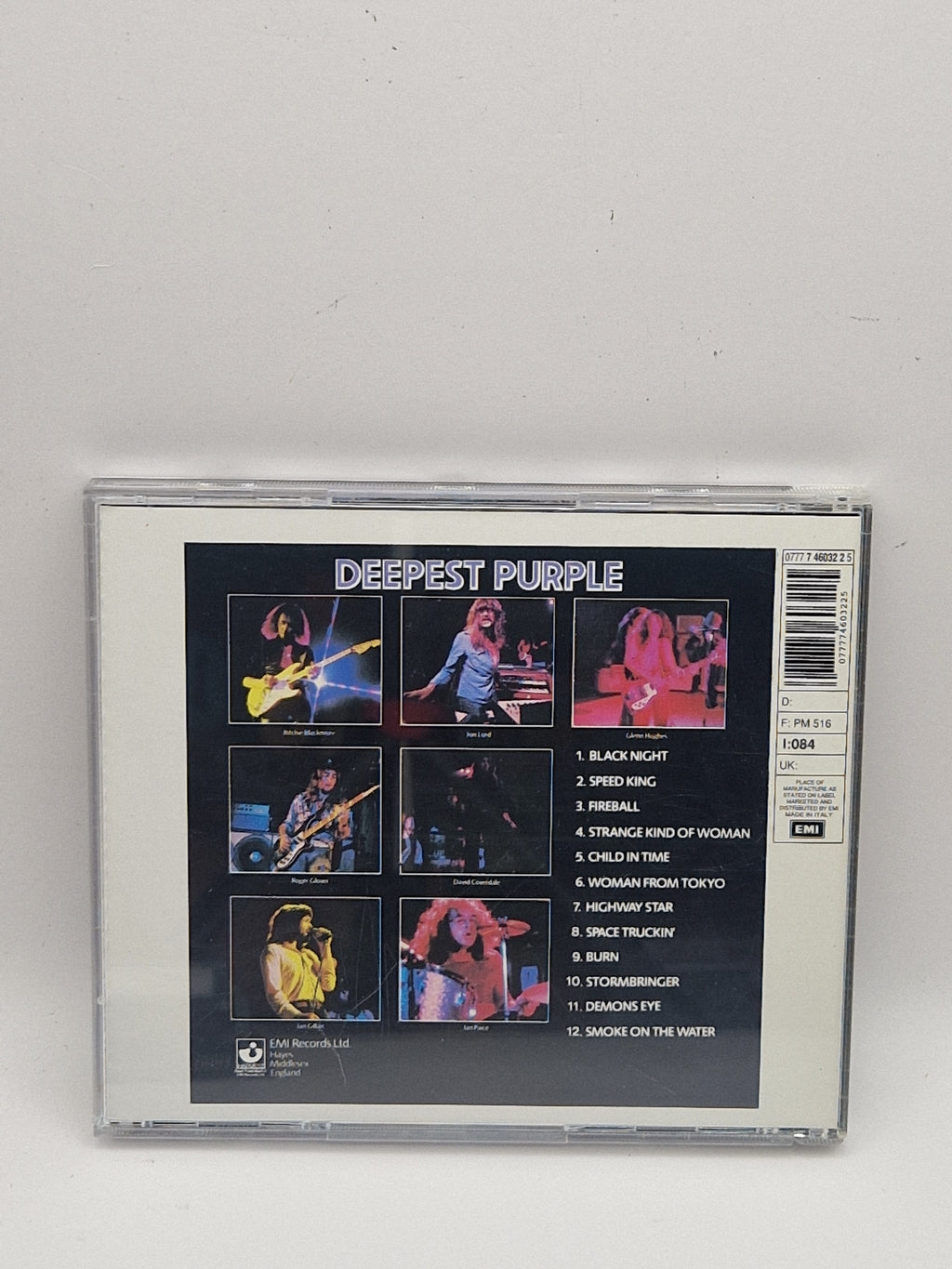 Deep Purple – Deepest Purple: The Very Best Of Deep Purple bakside