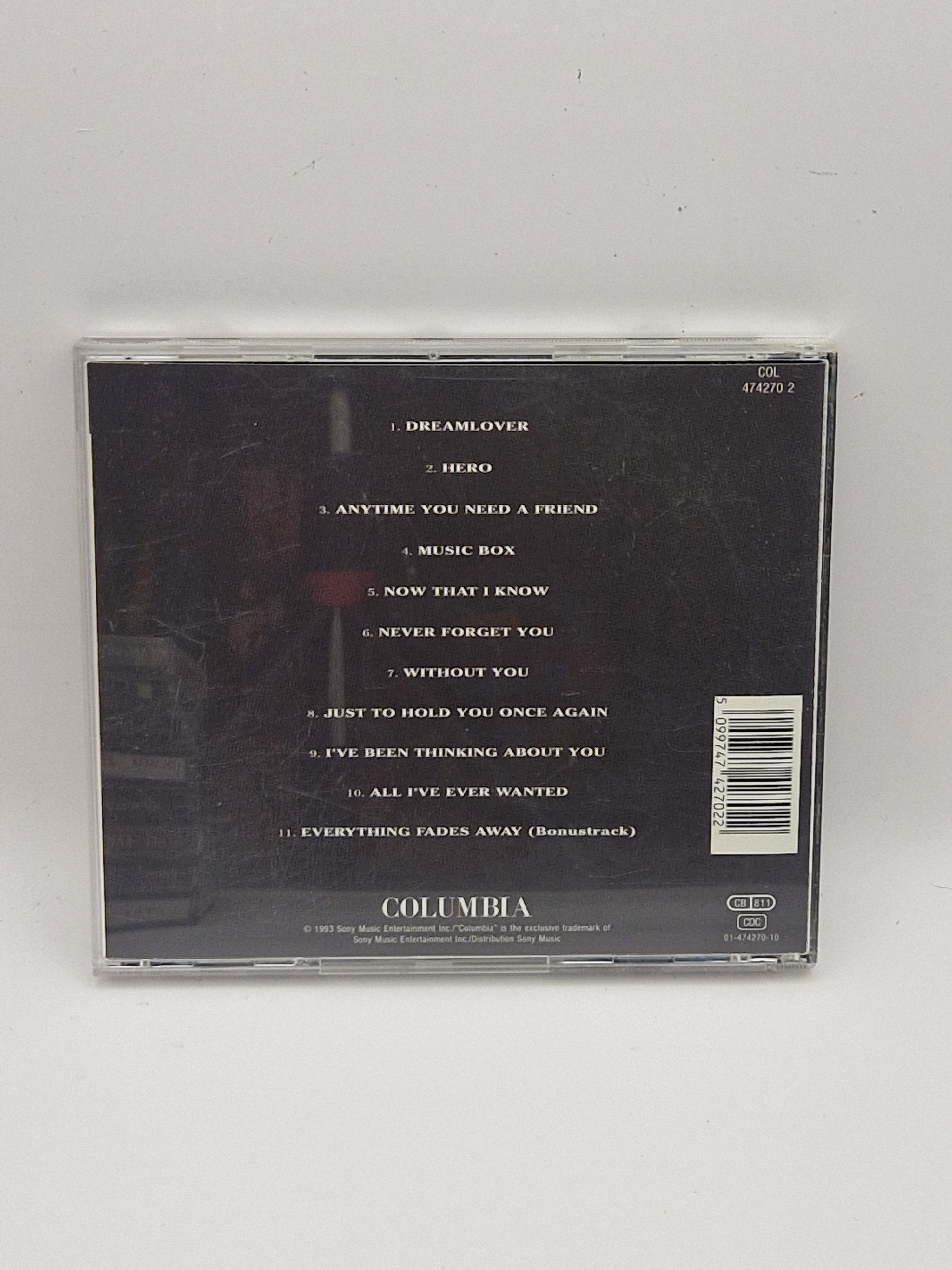 Mariah Carey – Music Box bakside