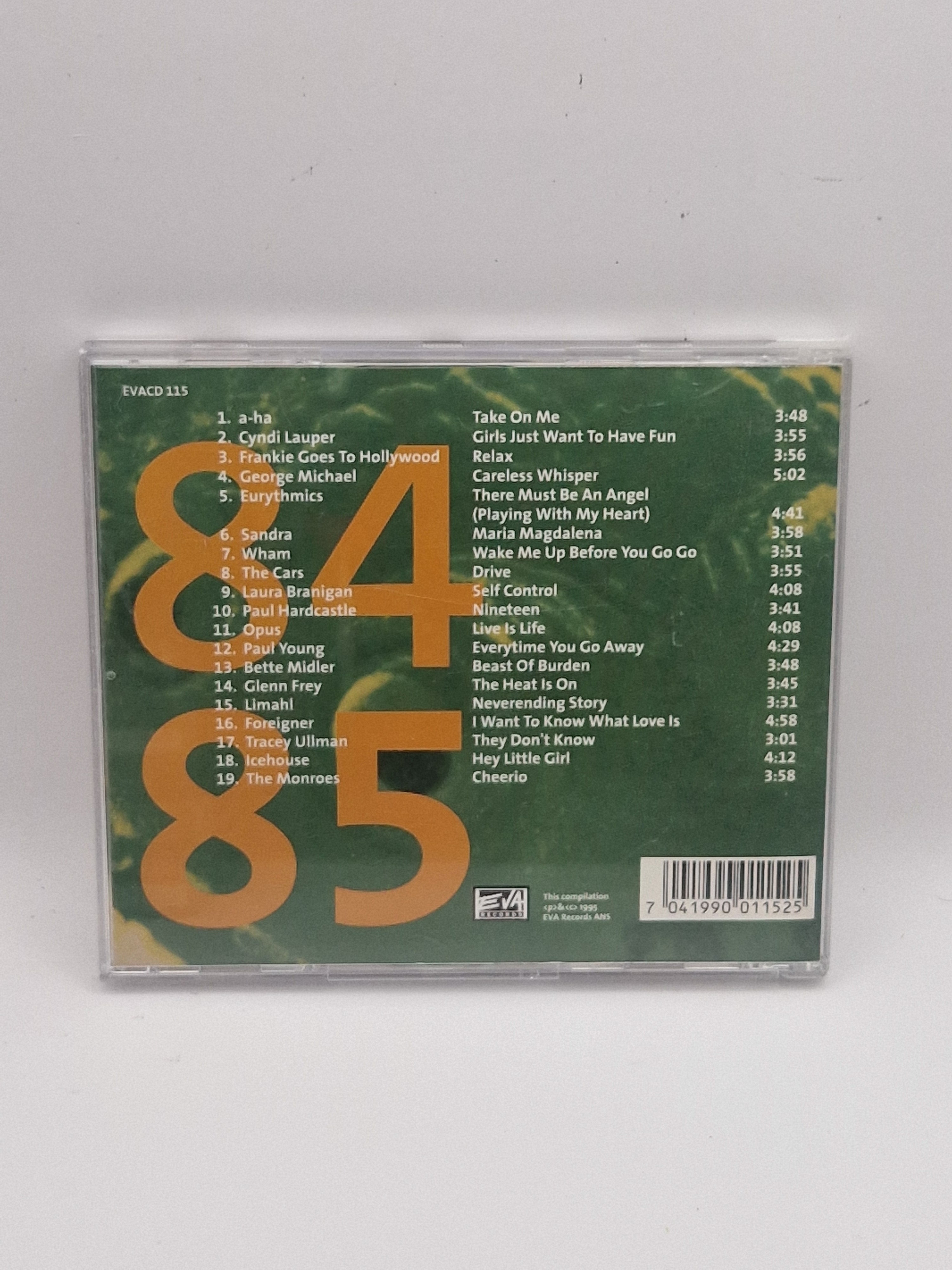 Various – Absolute 80's Volume 3 (84-85) bakside